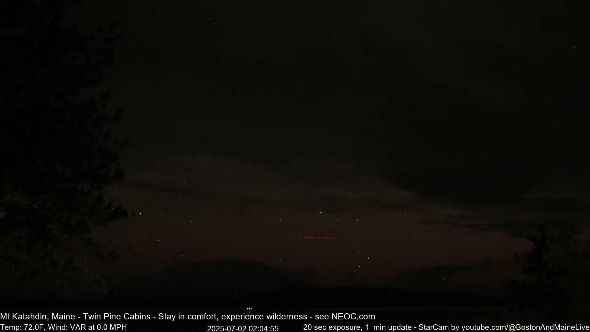 Mt Katahdin Live Cam - Millinocket, Maine, USA