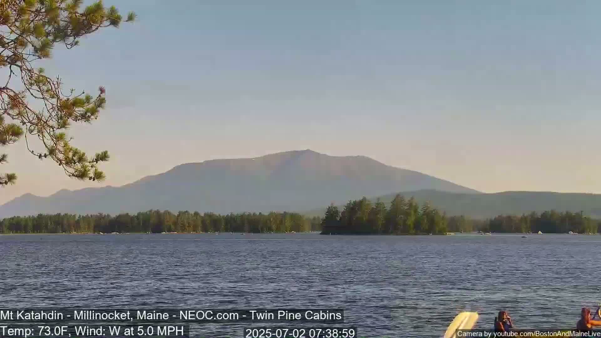 Mt Katahdin Live Cam - Millinocket, Maine, USA