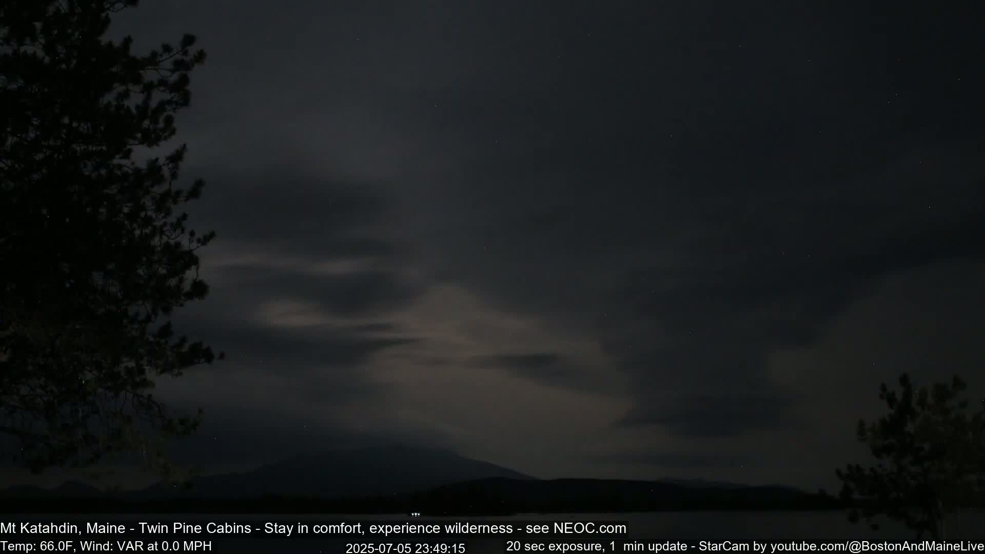 Mt Katahdin Live Cam - Millinocket, Maine, USA