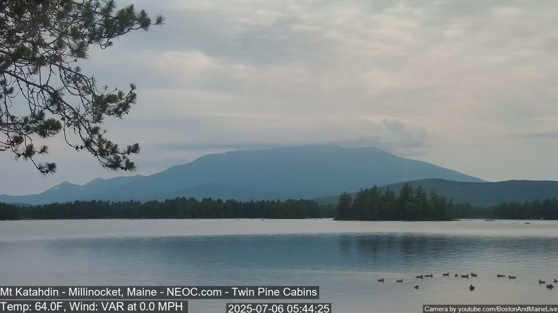 Mt Katahdin Live Cam - Millinocket, Maine, USA