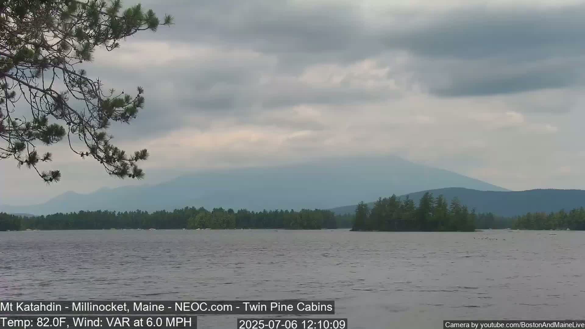 Mt Katahdin Live Cam - Millinocket, Maine, USA