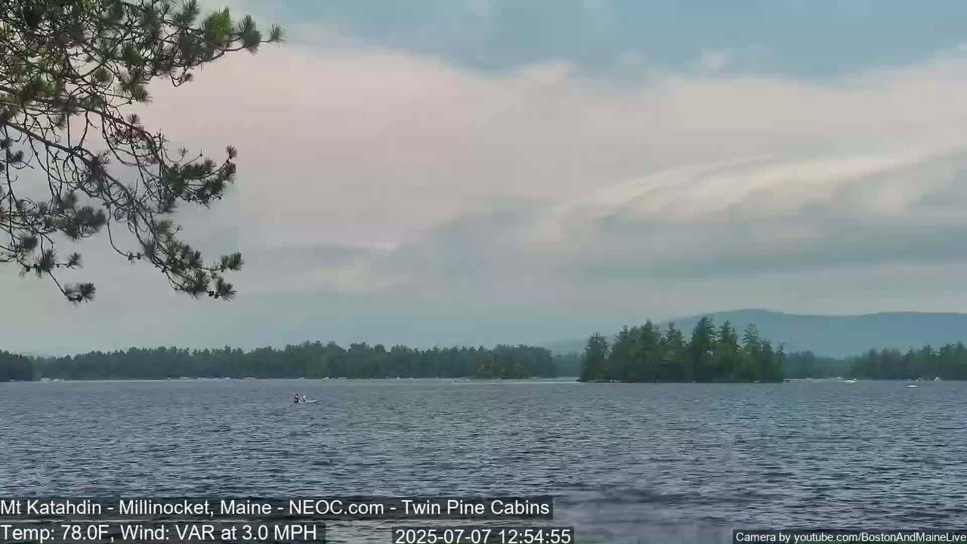 Mt Katahdin Live Cam - Millinocket, Maine, USA