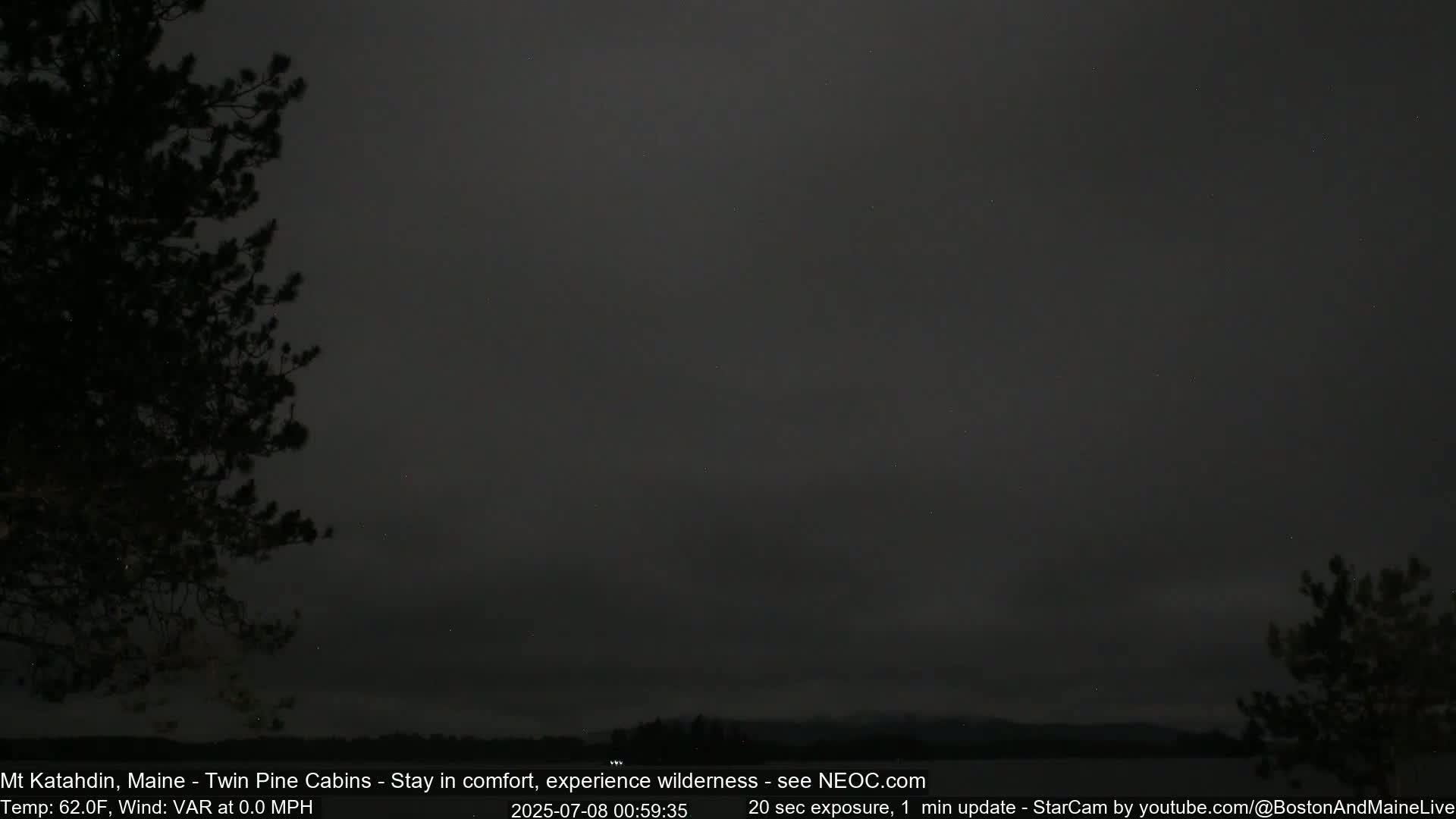 Mt Katahdin Live Cam - Millinocket, Maine, USA