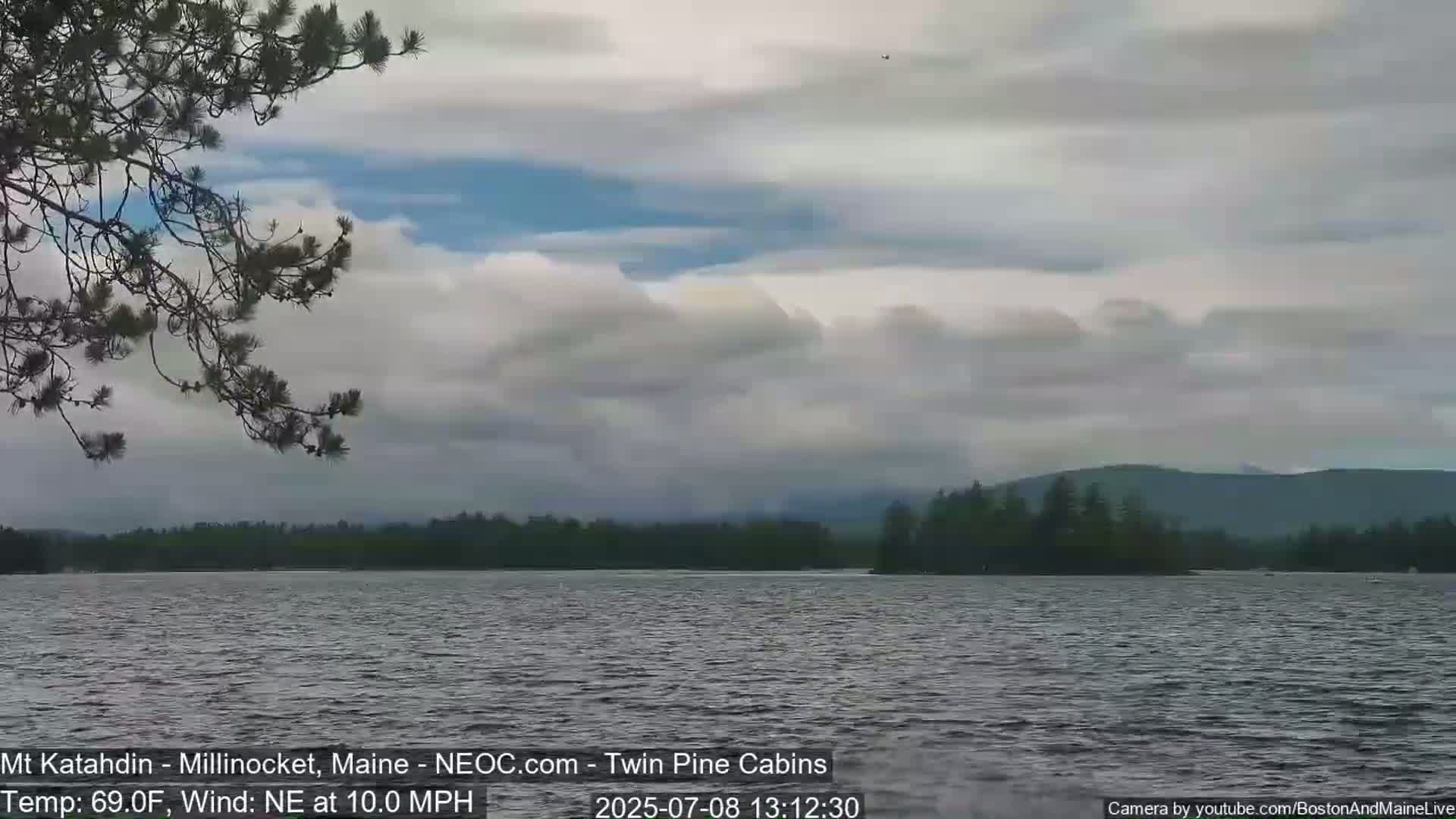 Mt Katahdin Live Cam - Millinocket, Maine, USA