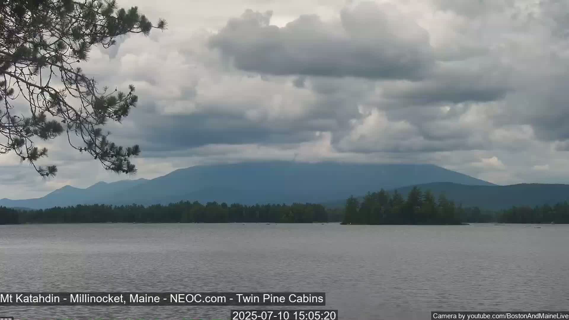 Mt Katahdin Live Cam - Millinocket, Maine, USA