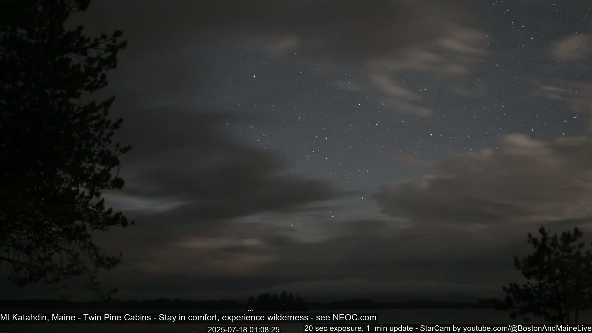 Mt Katahdin Live Cam - Millinocket, Maine, USA