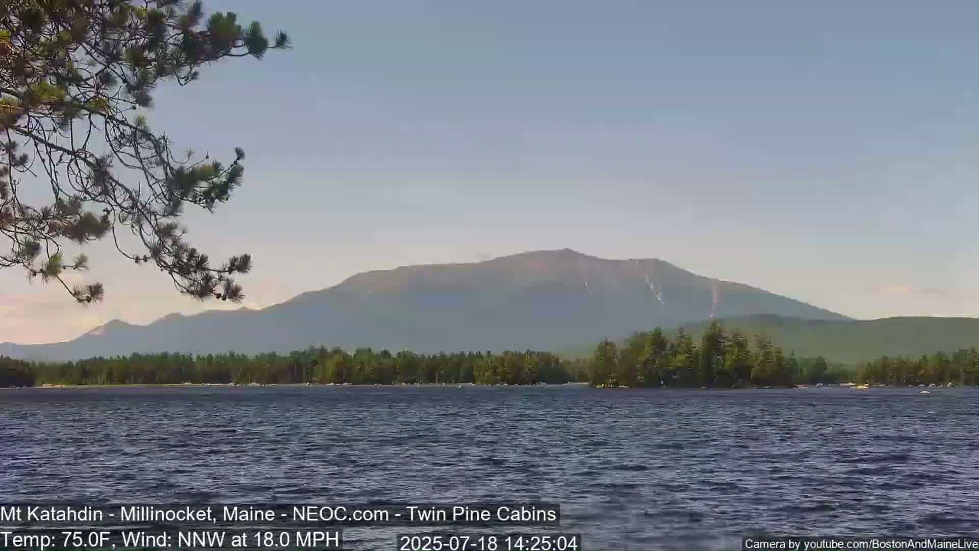 Mt Katahdin Live Cam - Millinocket, Maine, USA