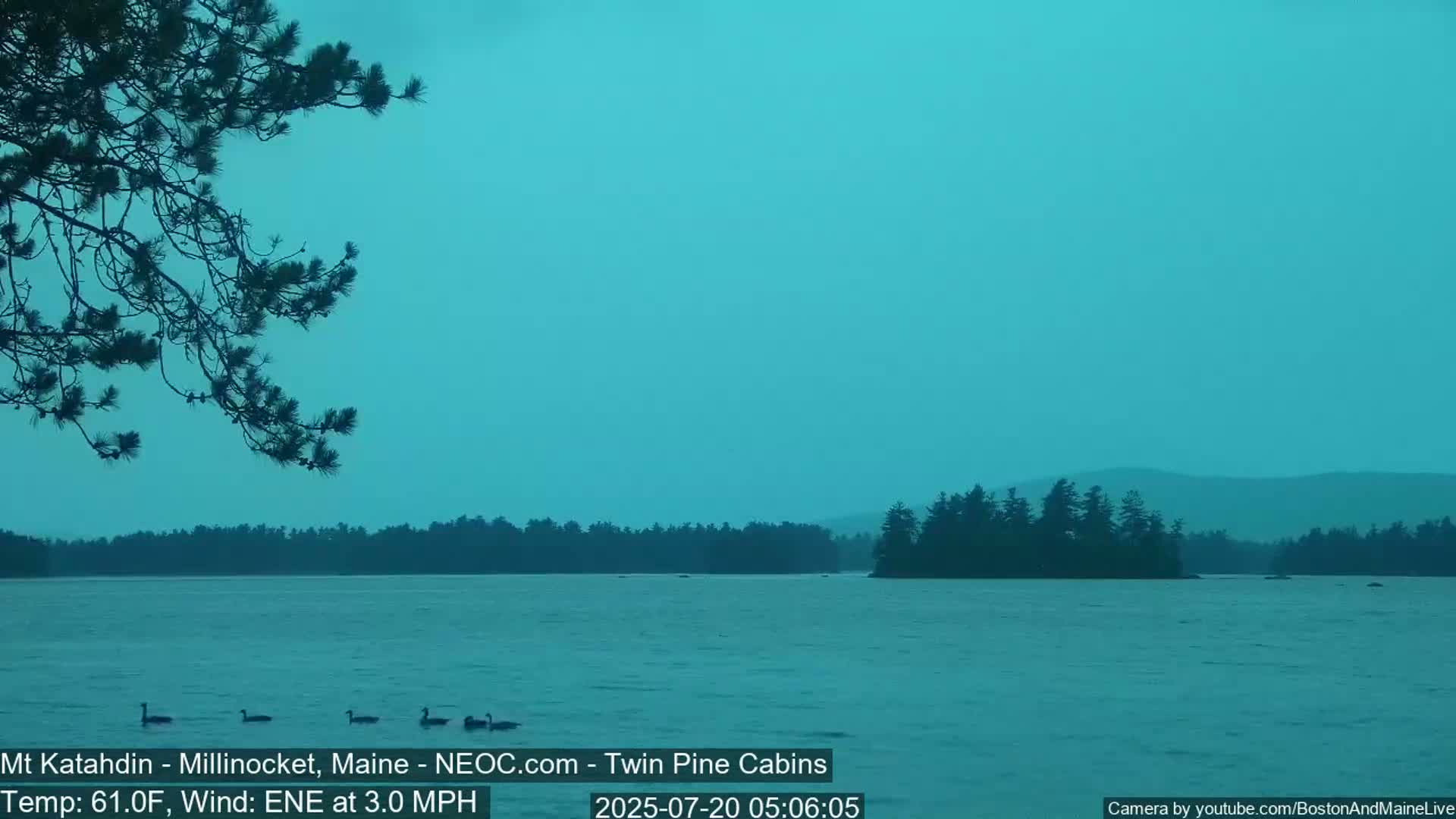 Mt Katahdin Live Cam - Millinocket, Maine, USA