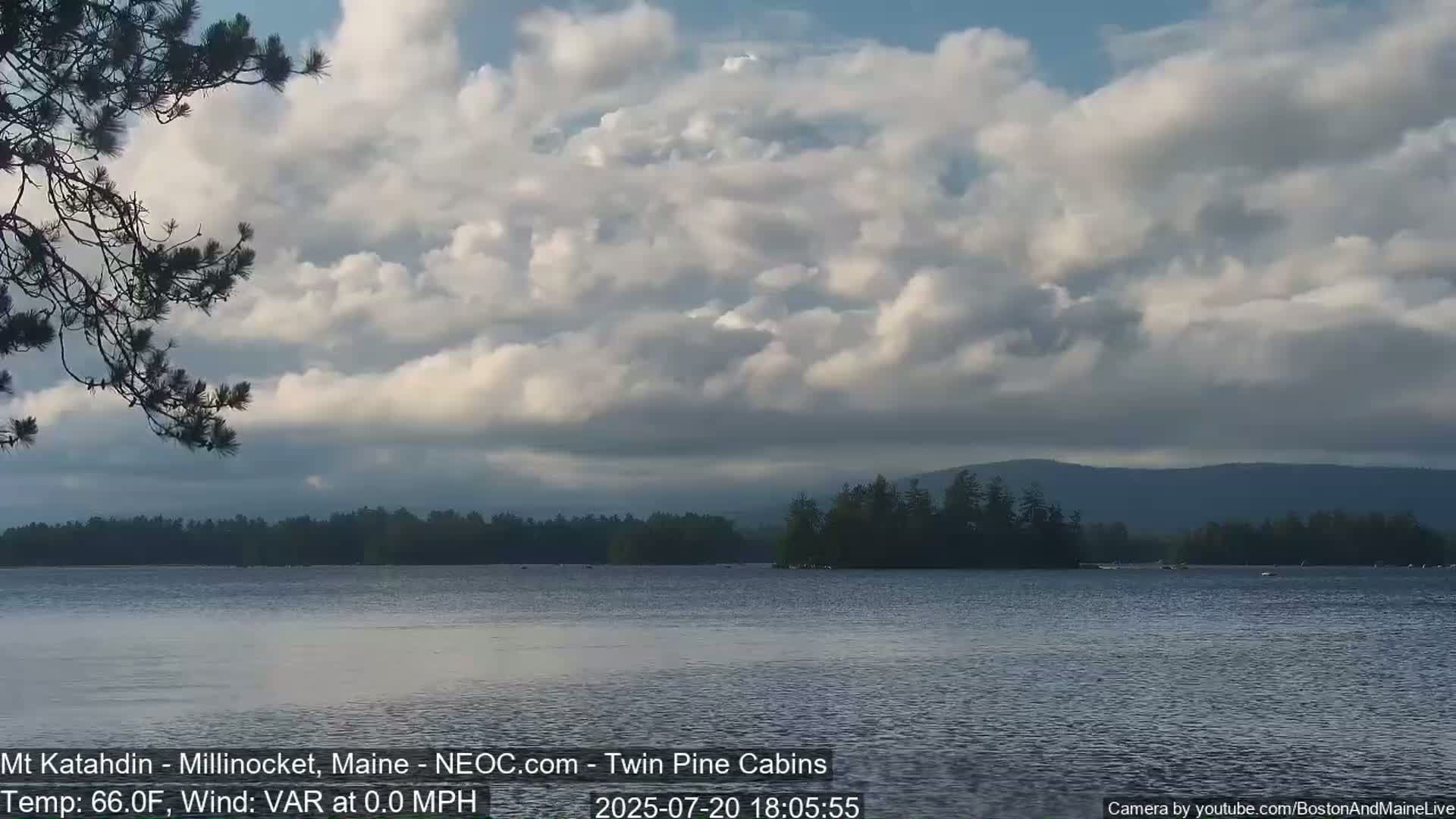 Mt Katahdin Live Cam - Millinocket, Maine, USA