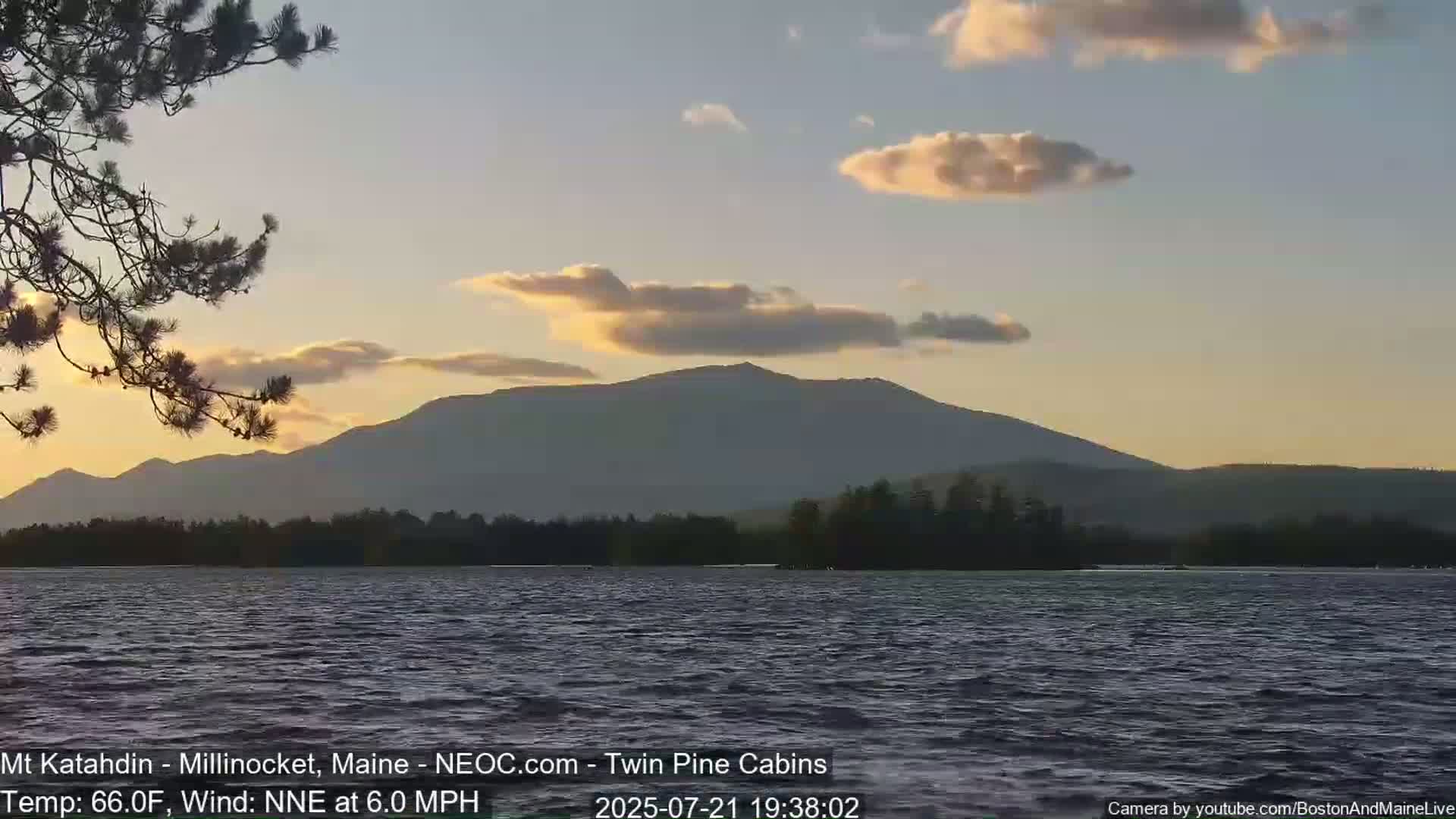 Mt Katahdin Live Cam - Millinocket, Maine, USA