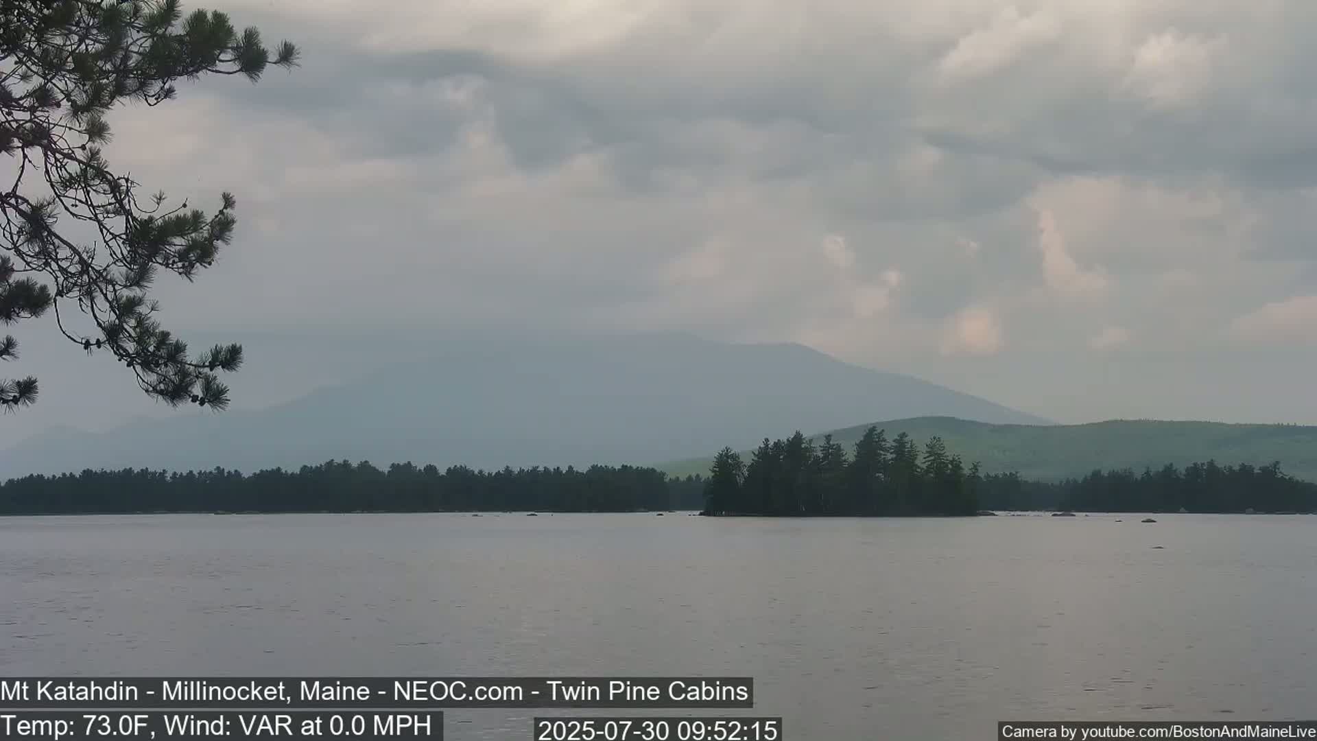 Mt Katahdin Live Cam - Millinocket, Maine, USA