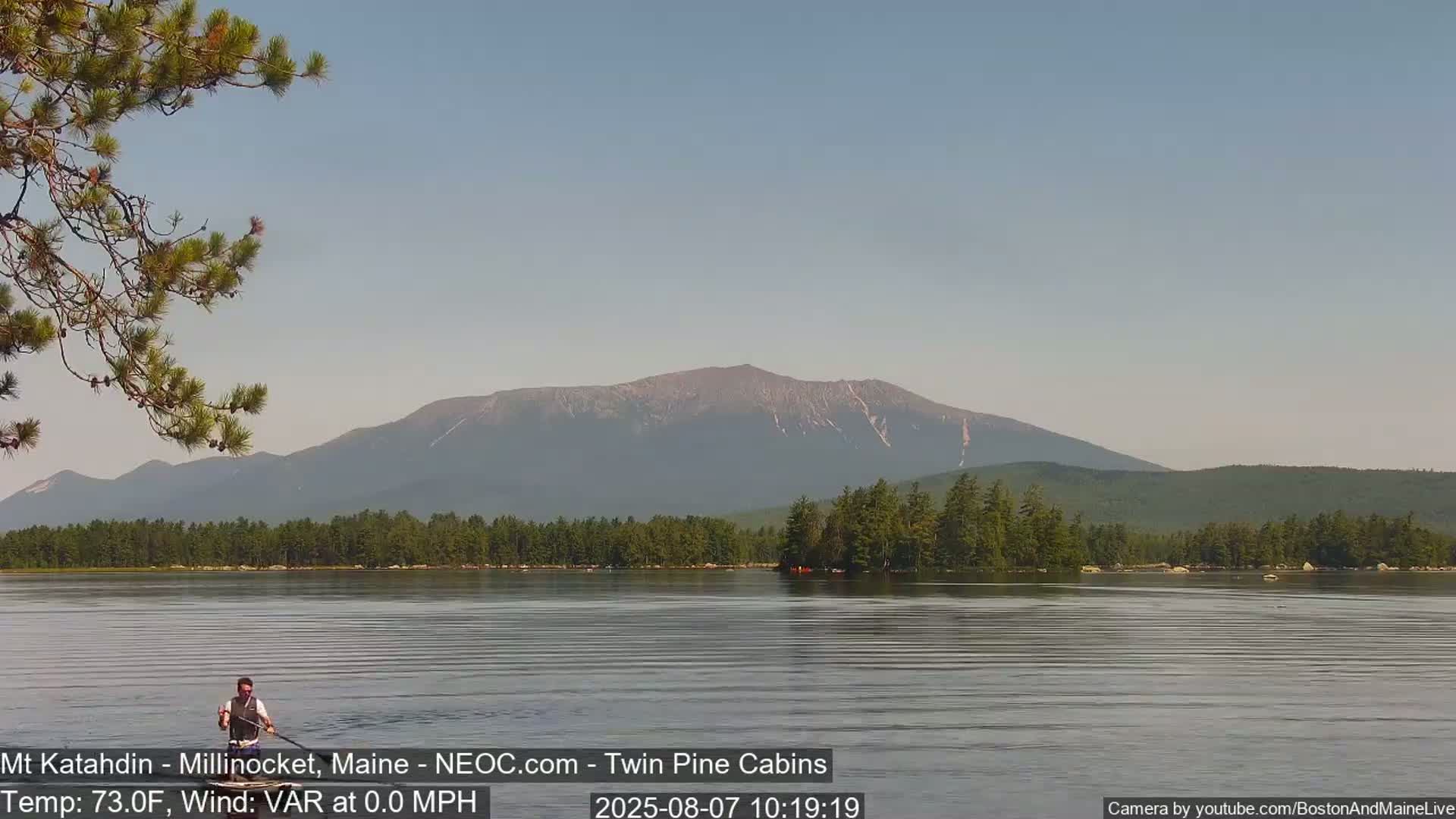 Mt Katahdin Live Cam - Millinocket, Maine, USA