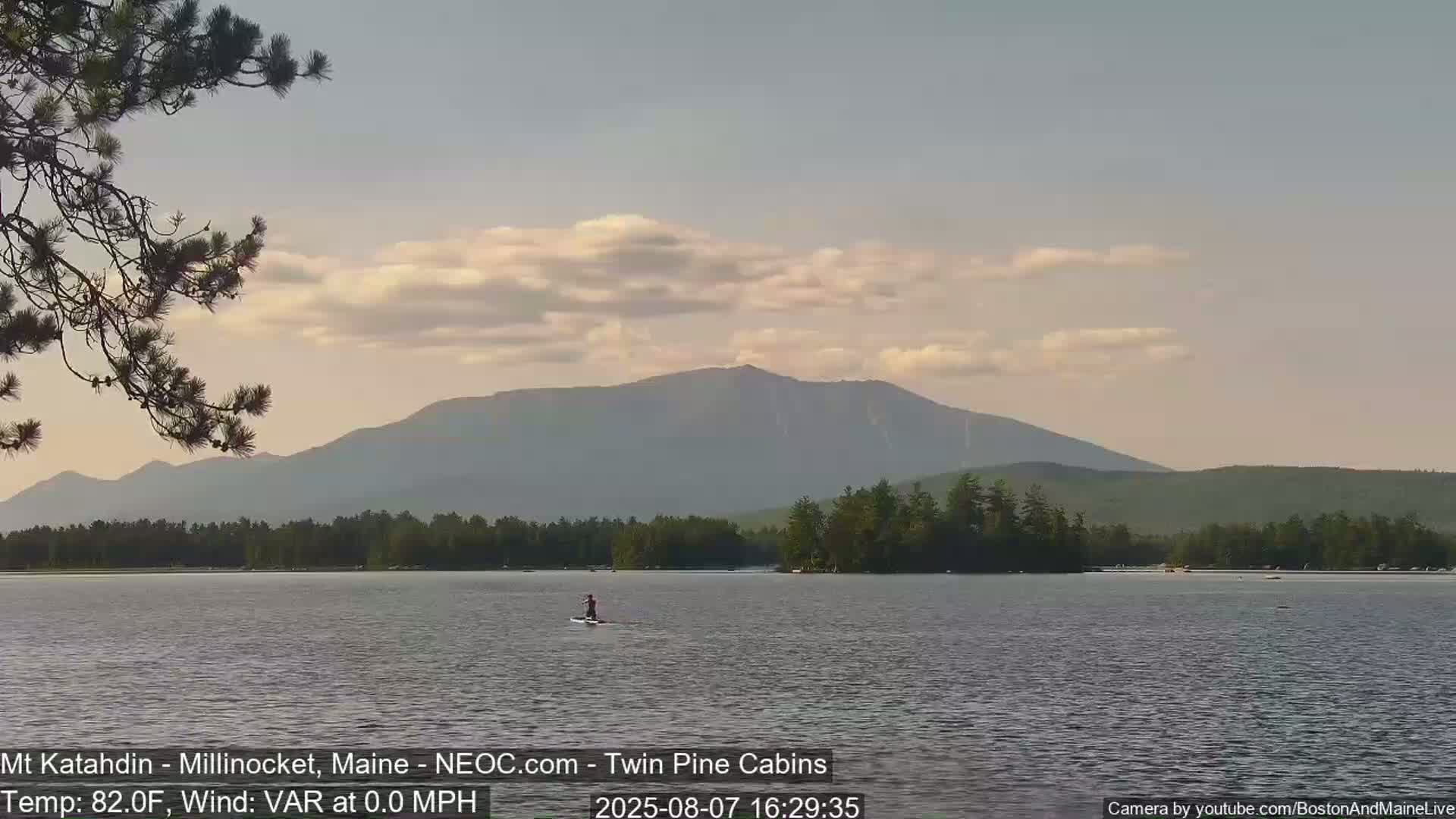 Mt Katahdin Live Cam - Millinocket, Maine, USA