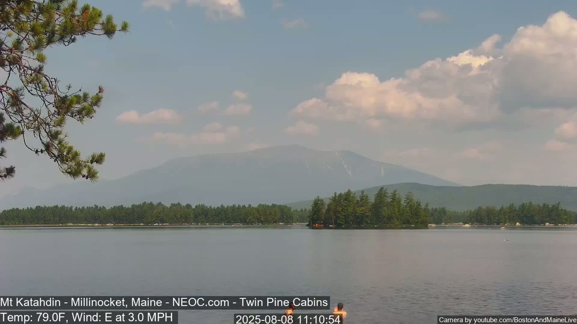 Mt Katahdin Live Cam - Millinocket, Maine, USA