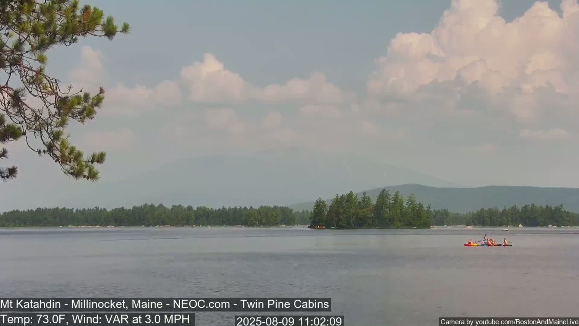 Mt Katahdin Live Cam - Millinocket, Maine, USA