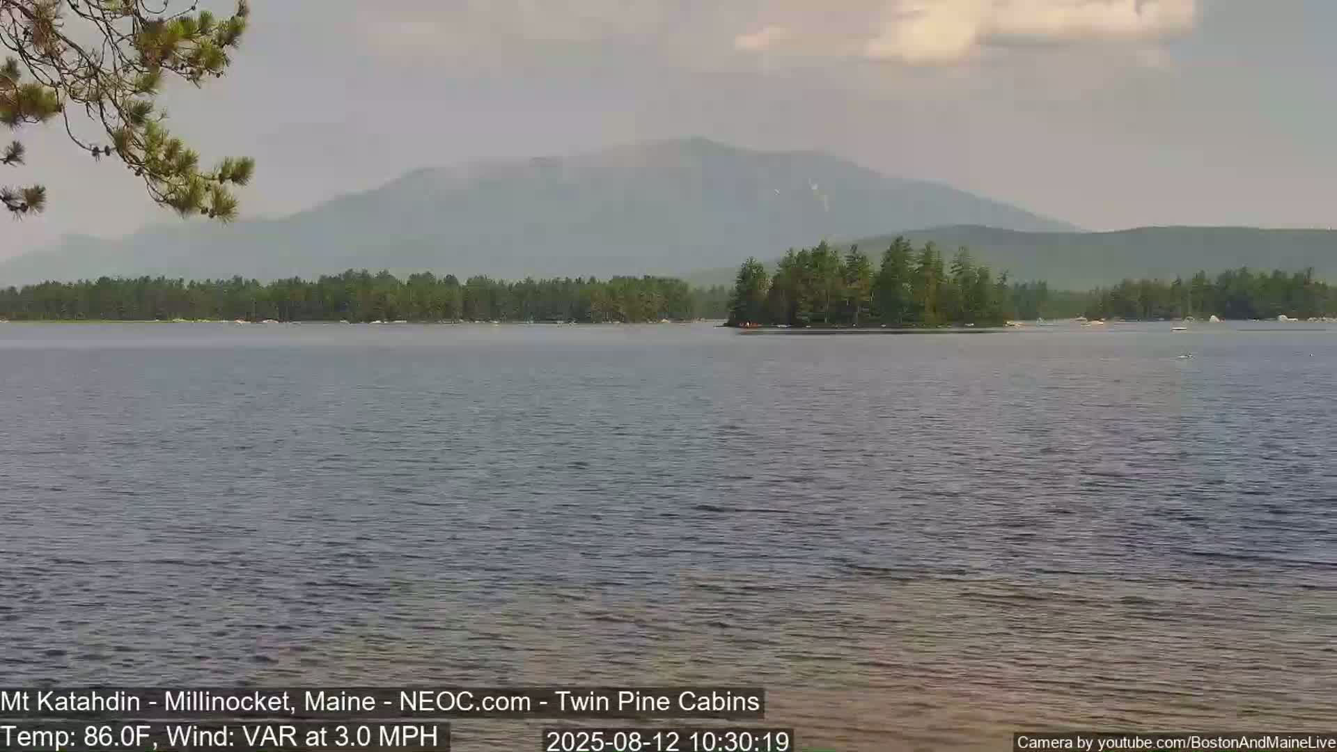 Mt Katahdin Live Cam - Millinocket, Maine, USA