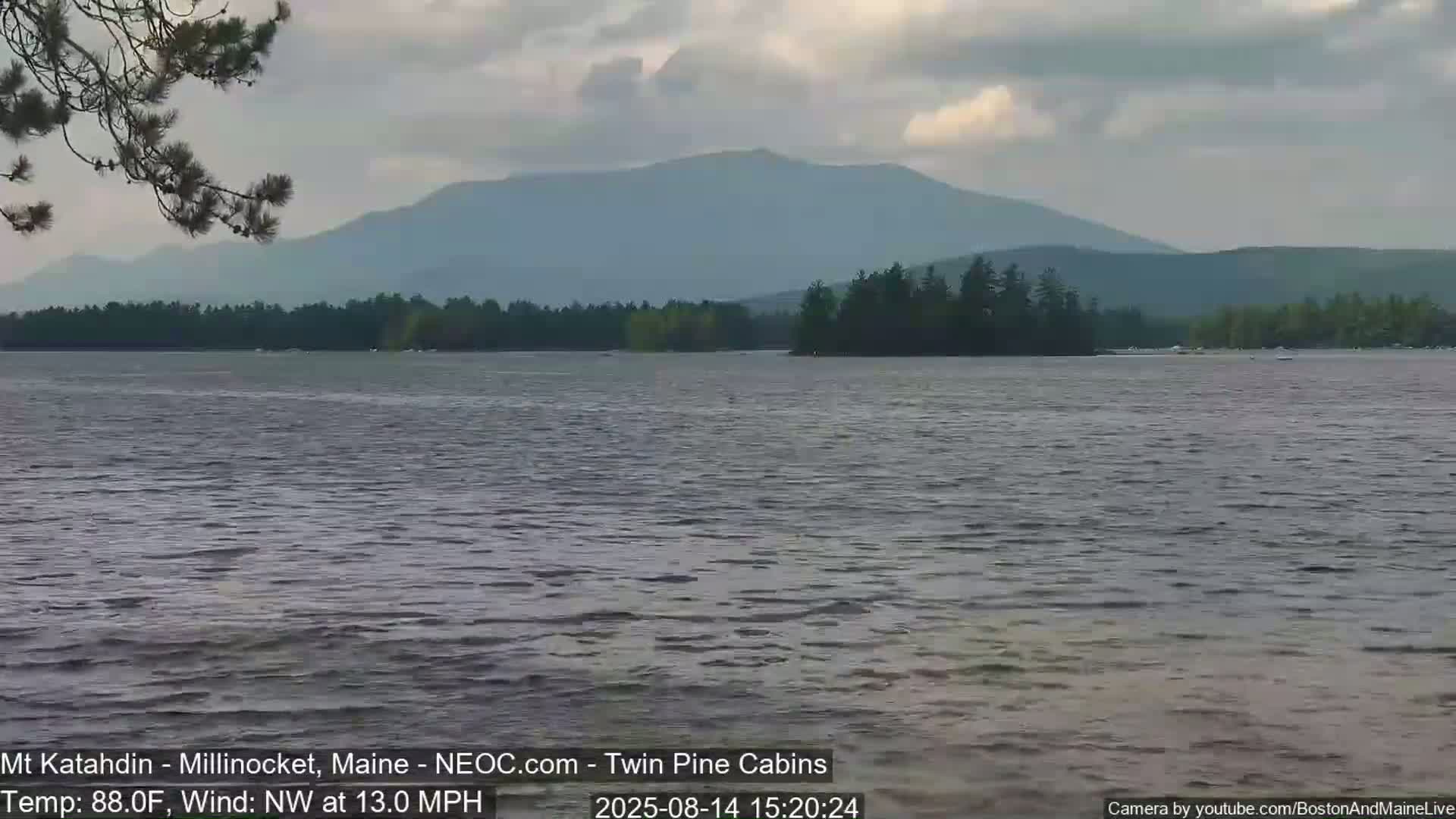 Mt Katahdin Live Cam - Millinocket, Maine, USA