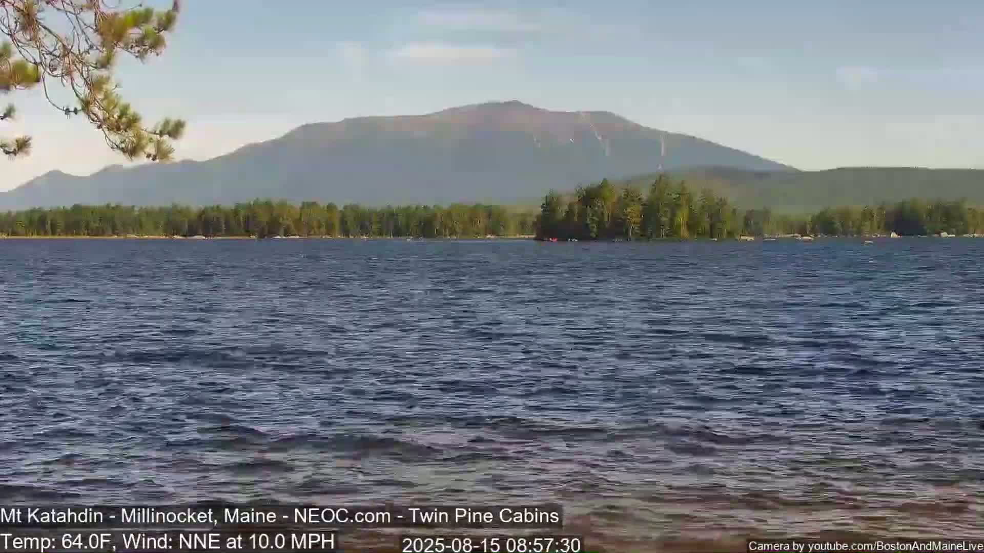 Mt Katahdin Live Cam - Millinocket, Maine, USA