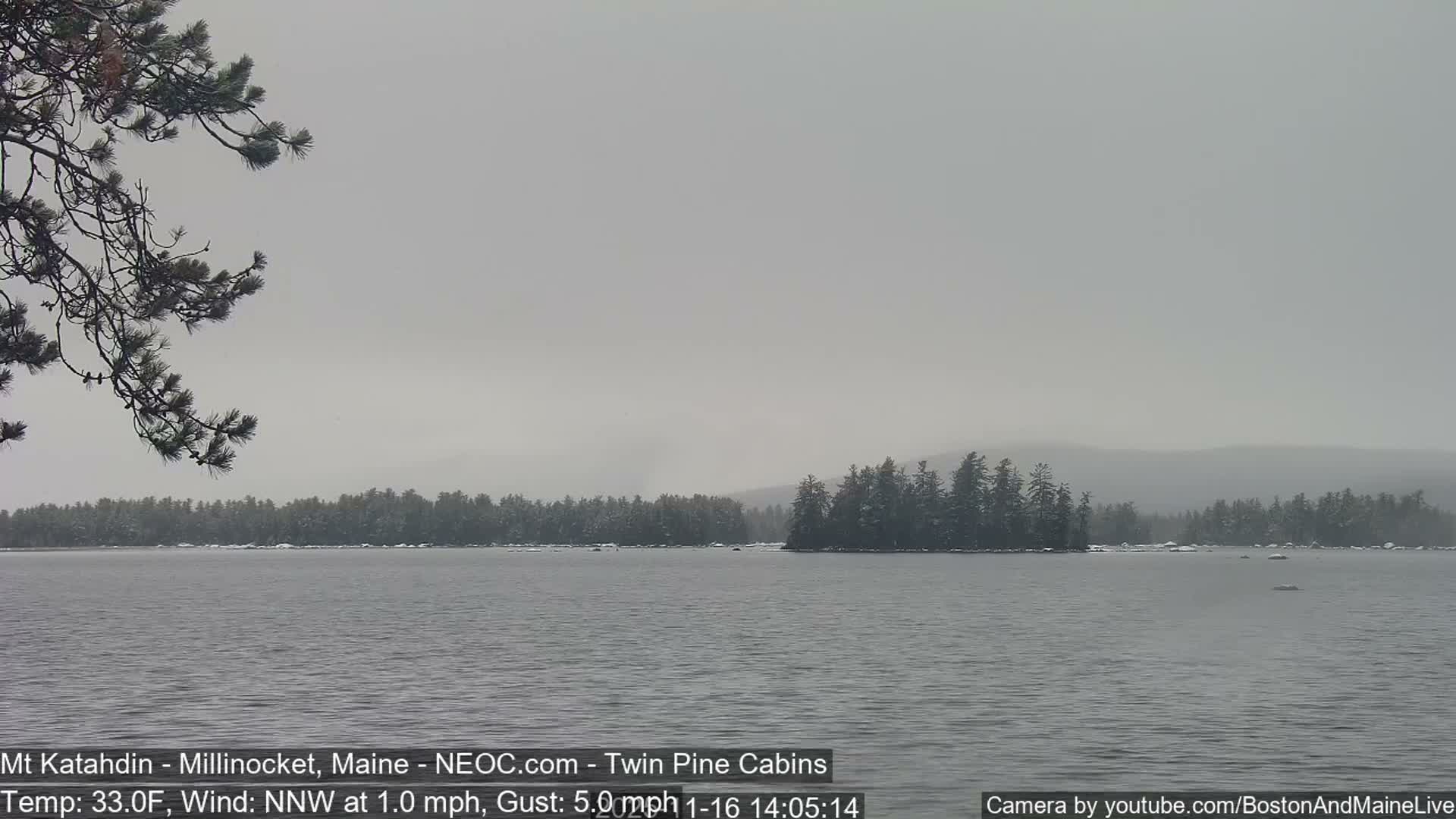 Mt Katahdin Live Cam - Millinocket, Maine, USA