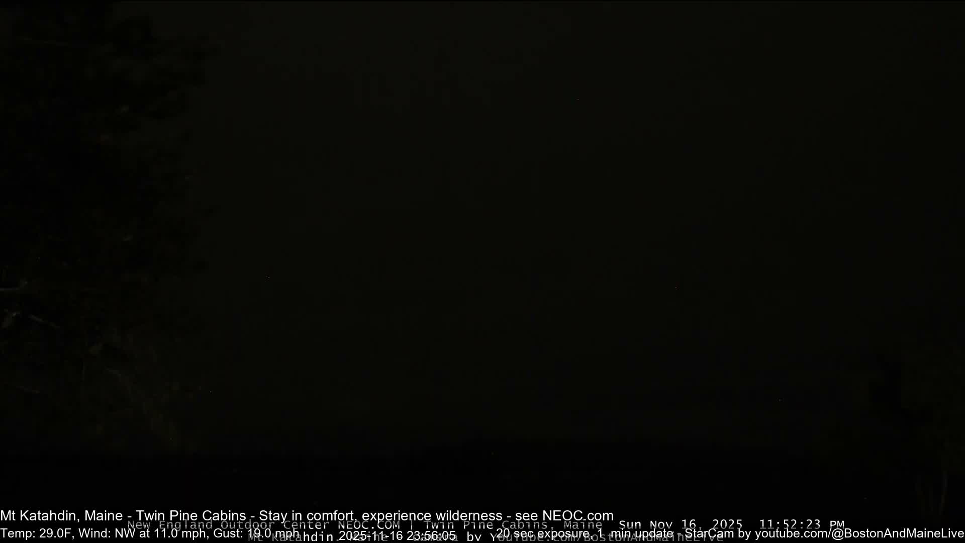 Mt Katahdin Live Cam - Millinocket, Maine, USA