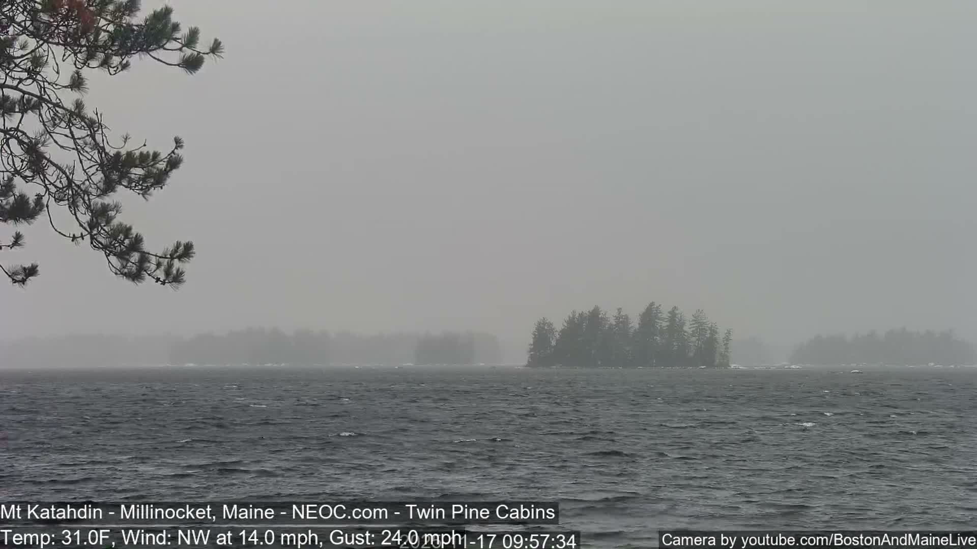 Mt Katahdin Live Cam - Millinocket, Maine, USA