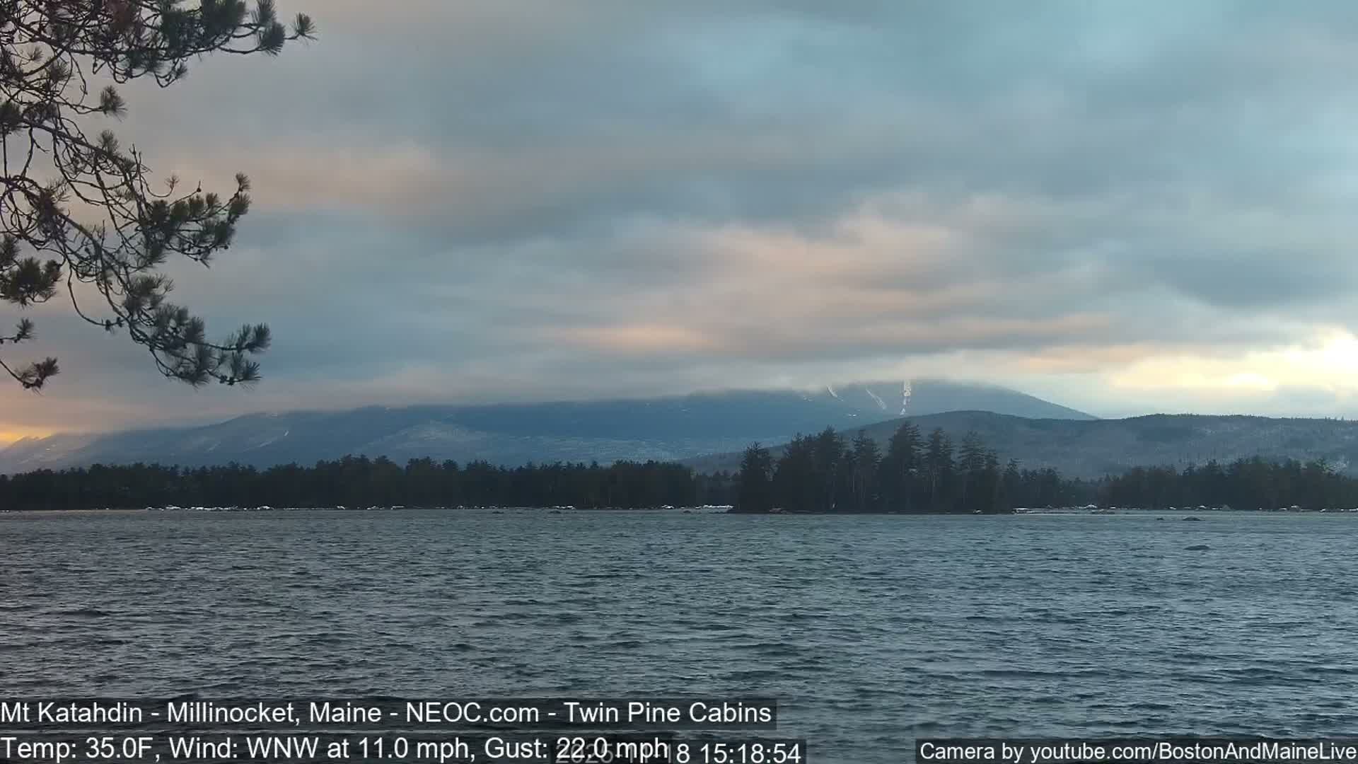 Mt Katahdin Live Cam - Millinocket, Maine, USA