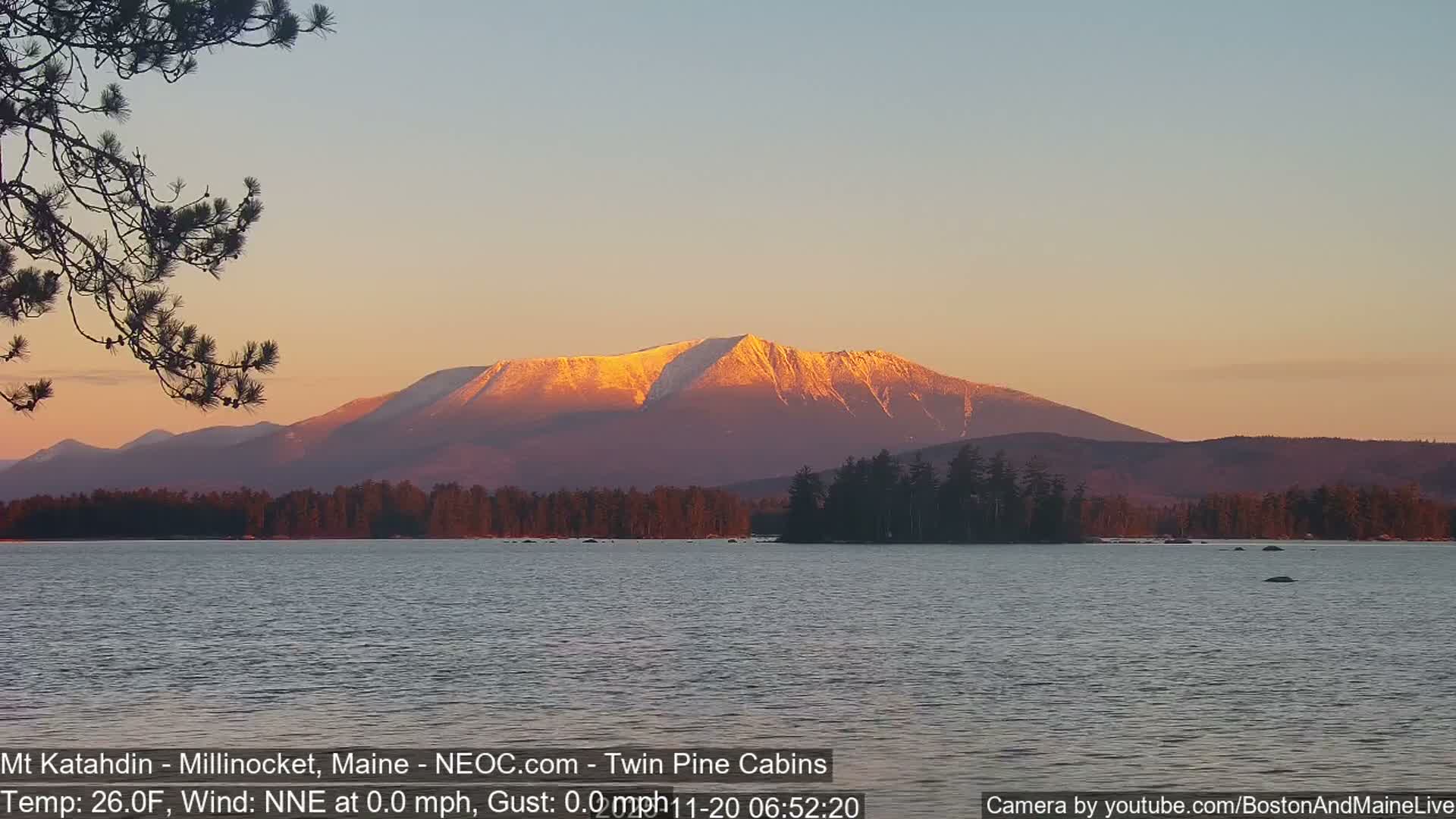 Mt Katahdin Live Cam - Millinocket, Maine, USA