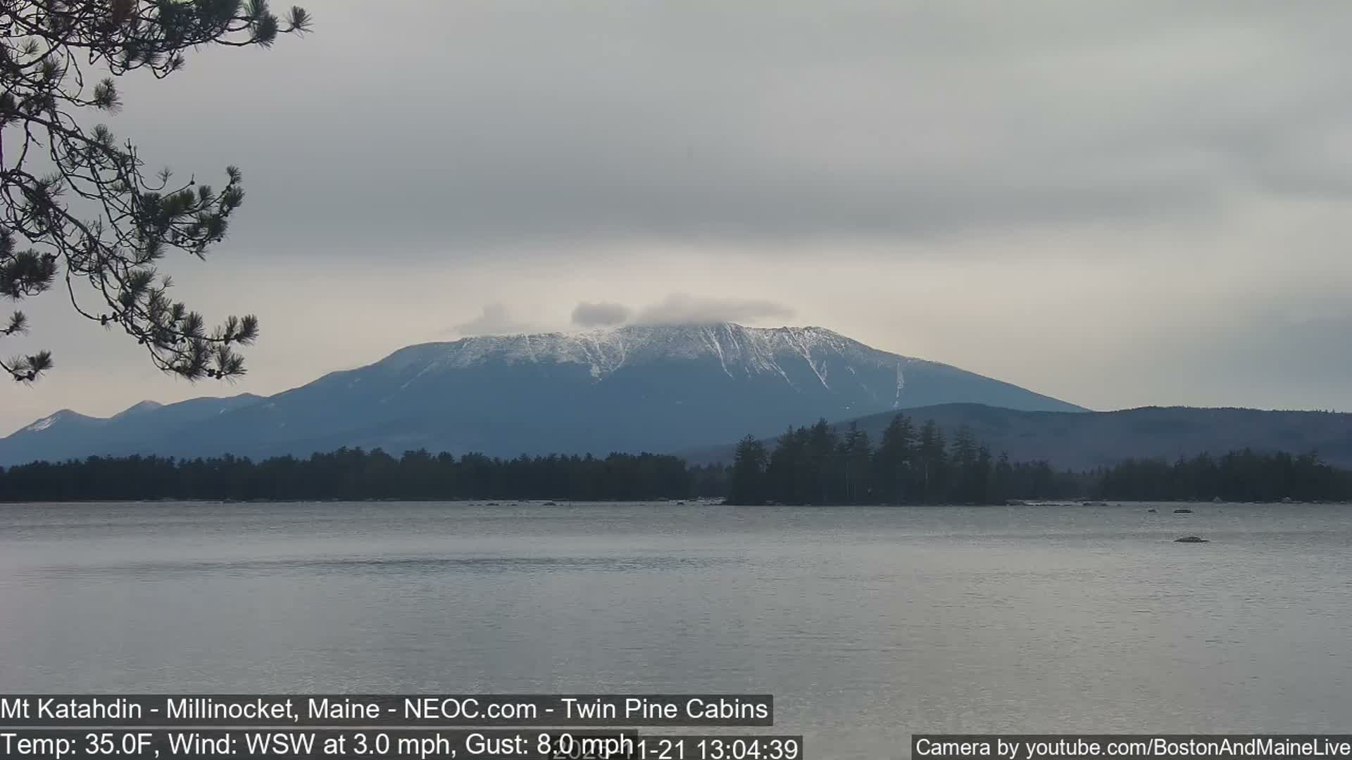 Mt Katahdin Live Cam - Millinocket, Maine, USA