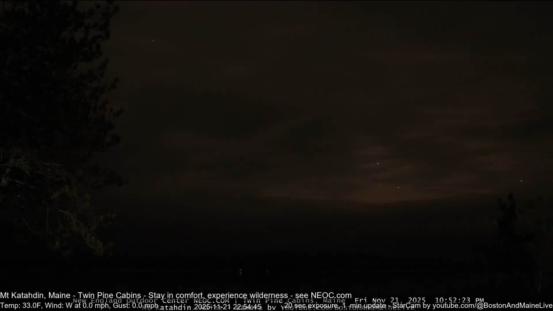 Mt Katahdin Live Cam - Millinocket, Maine, USA