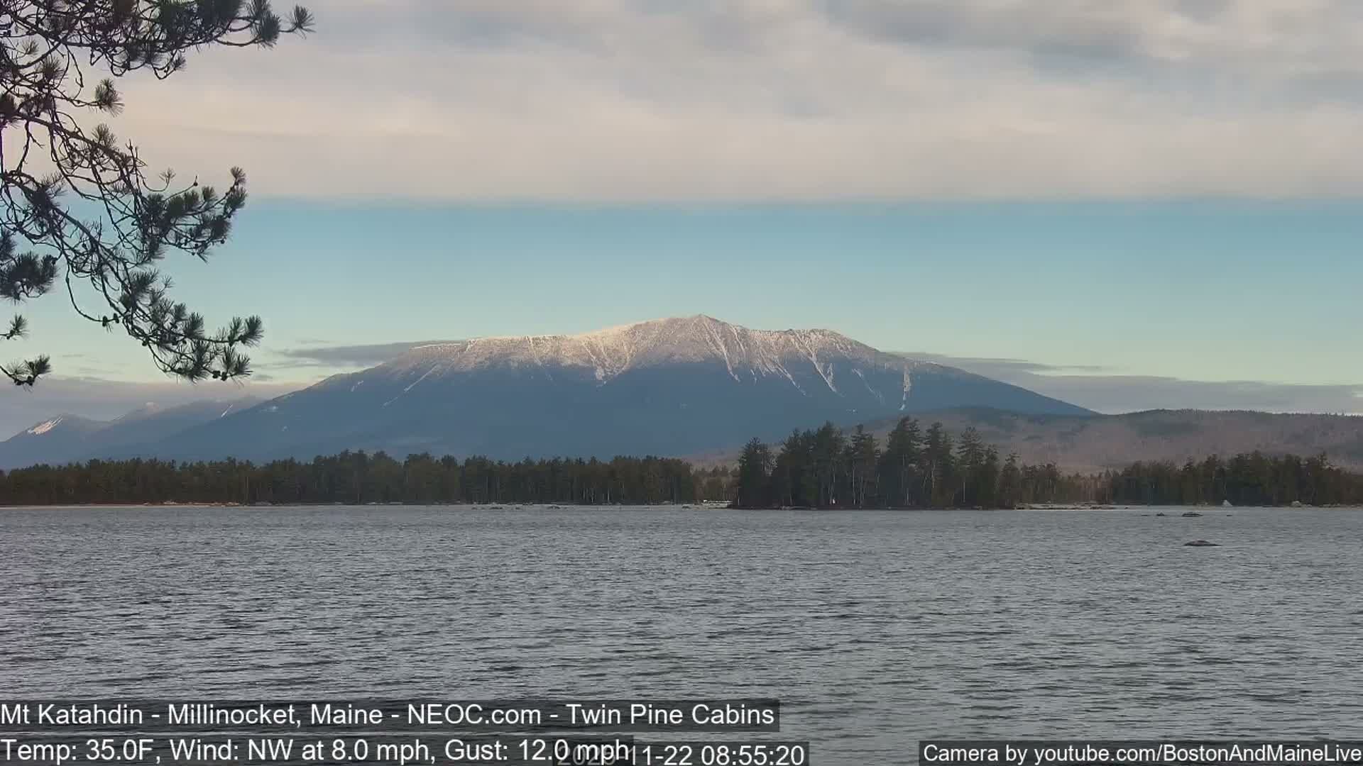 Mt Katahdin Live Cam - Millinocket, Maine, USA
