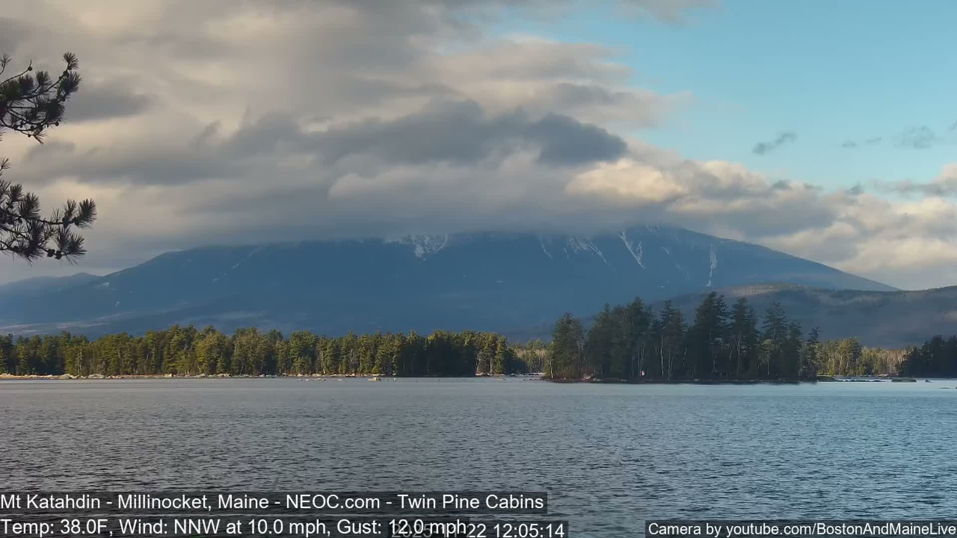 Mt Katahdin Live Cam - Millinocket, Maine, USA