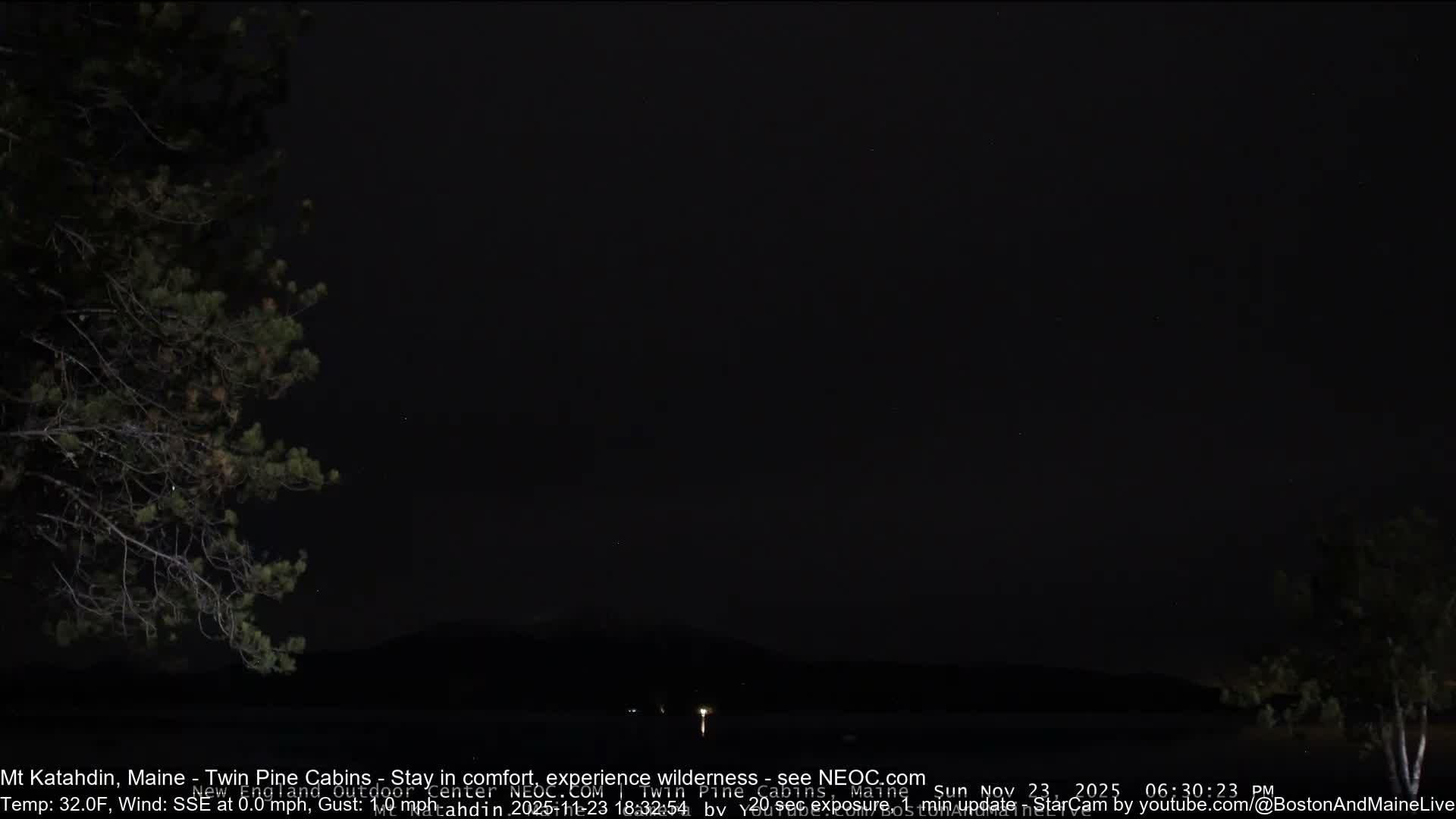 Mt Katahdin Live Cam - Millinocket, Maine, USA