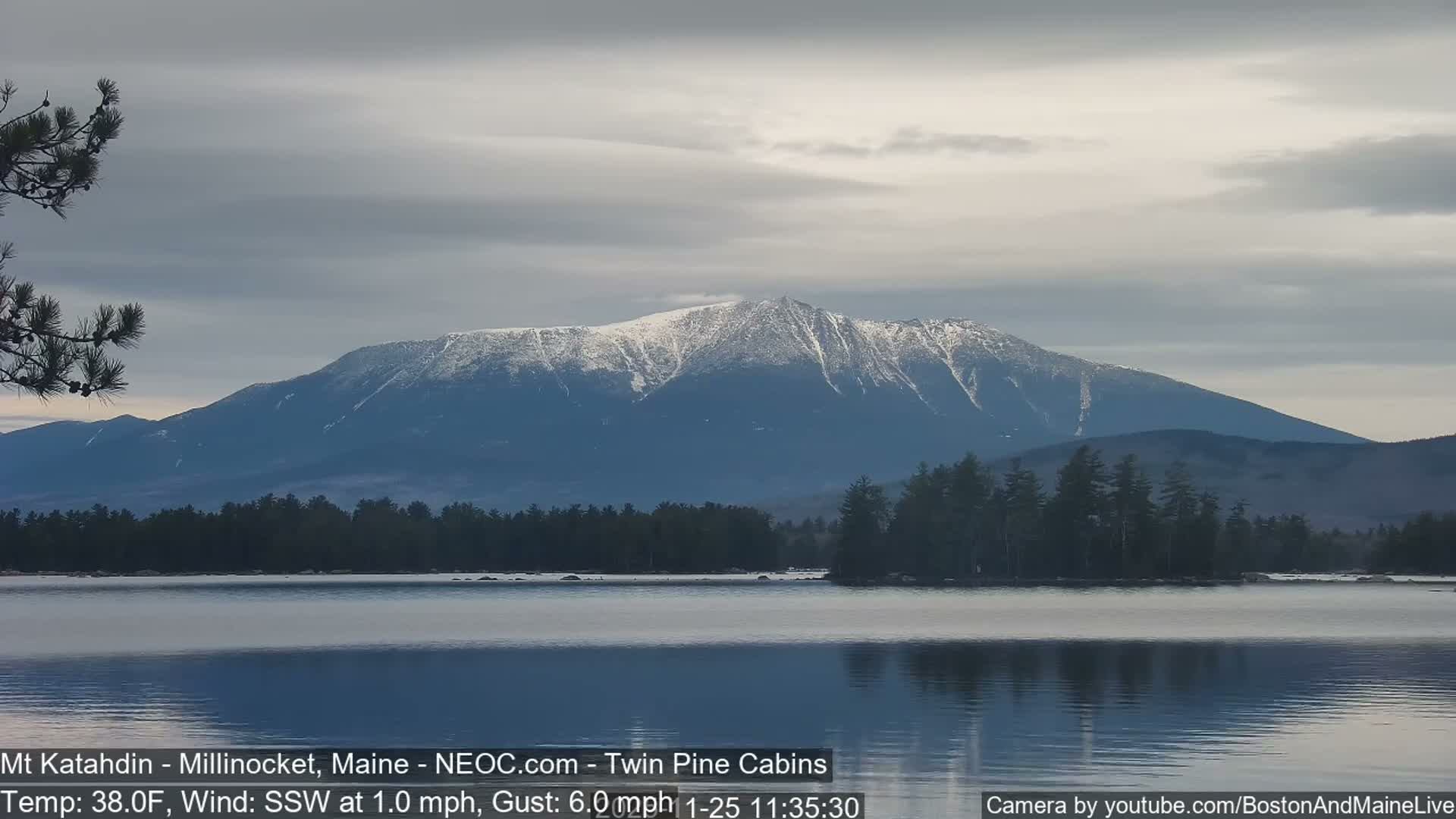 Mt Katahdin Live Cam - Millinocket, Maine, USA