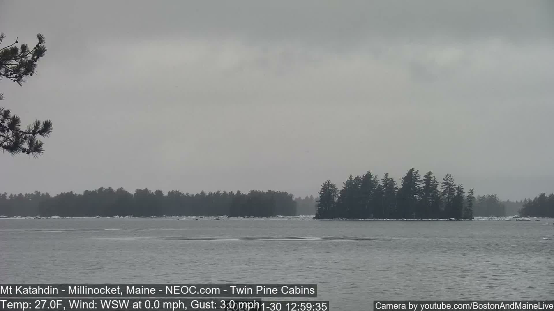 Mt Katahdin Live Cam - Millinocket, Maine, USA