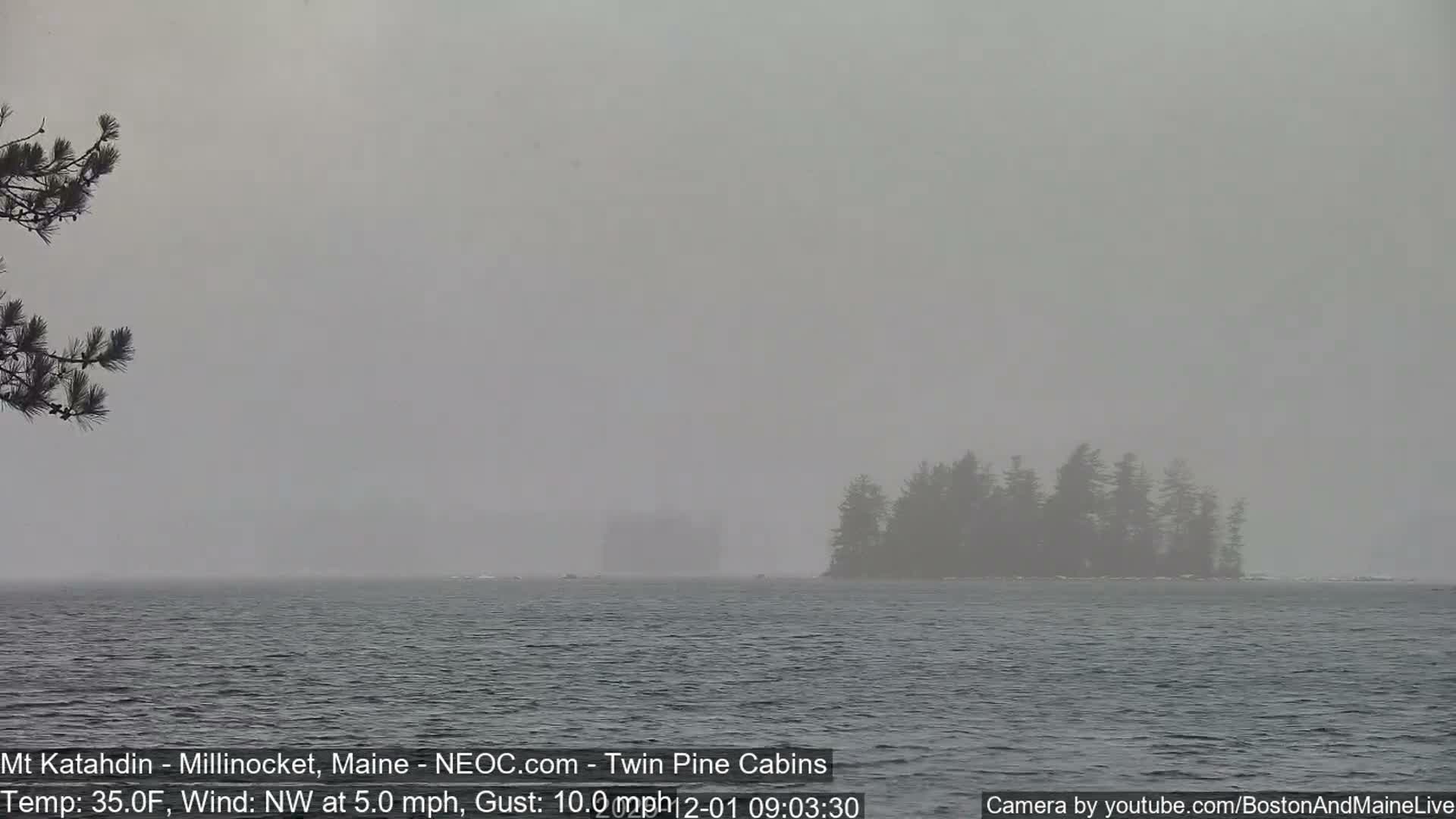 Mt Katahdin Live Cam - Millinocket, Maine, USA