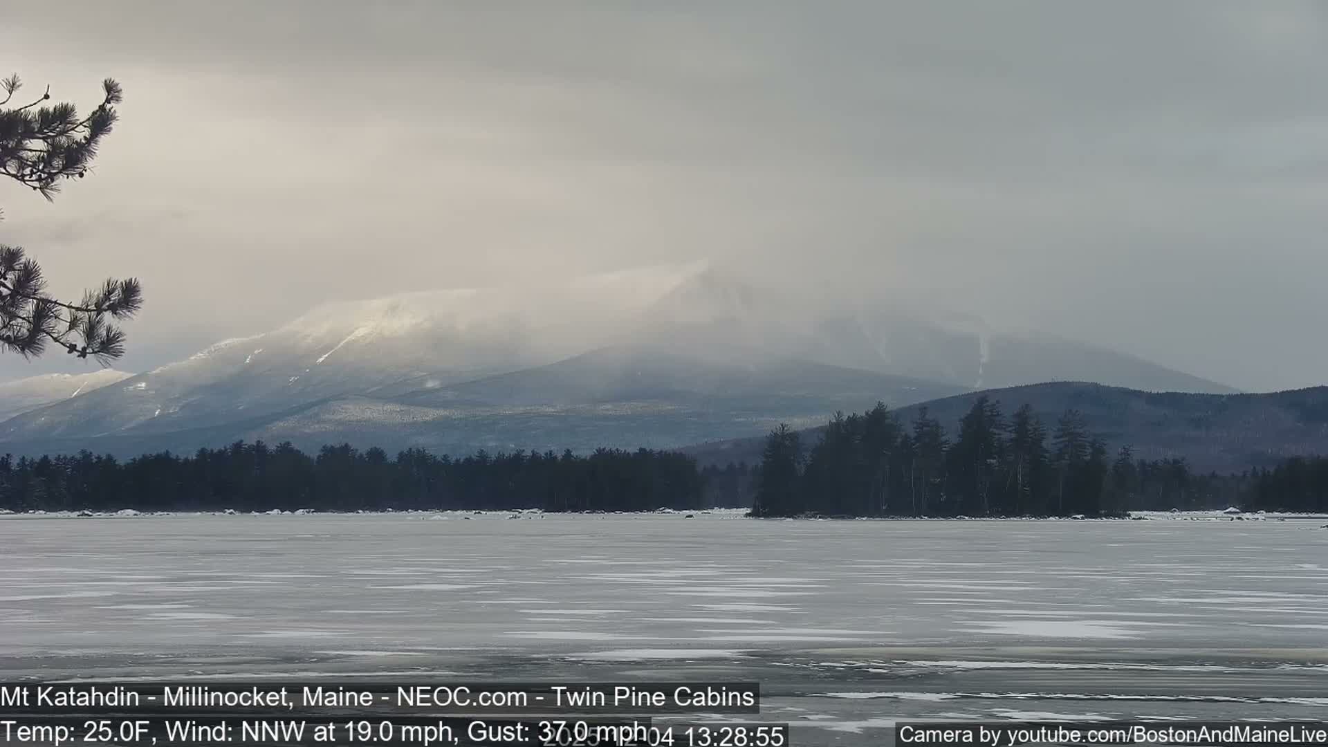 Mt Katahdin Live Cam - Millinocket, Maine, USA