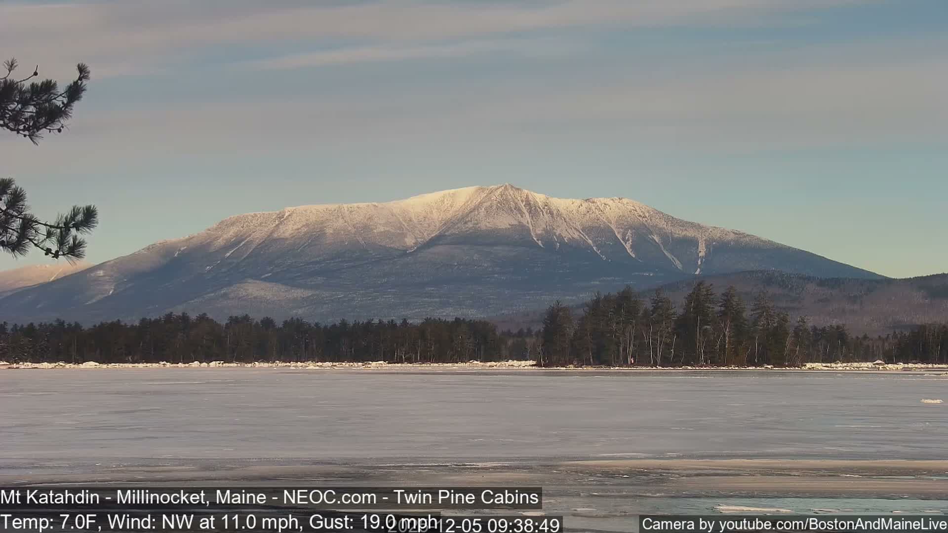 Mt Katahdin Live Cam - Millinocket, Maine, USA