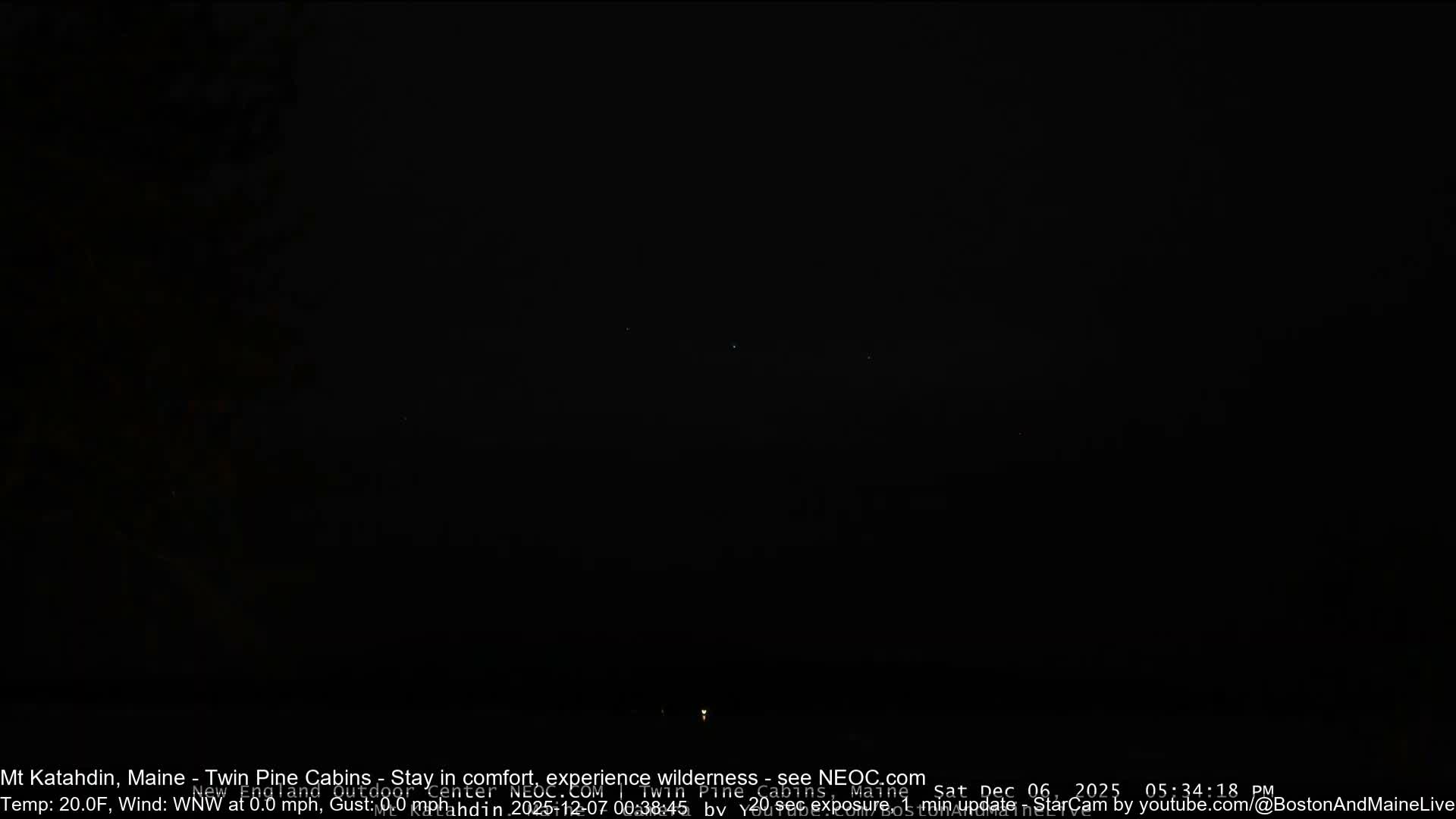 Mt Katahdin Live Cam - Millinocket, Maine, USA