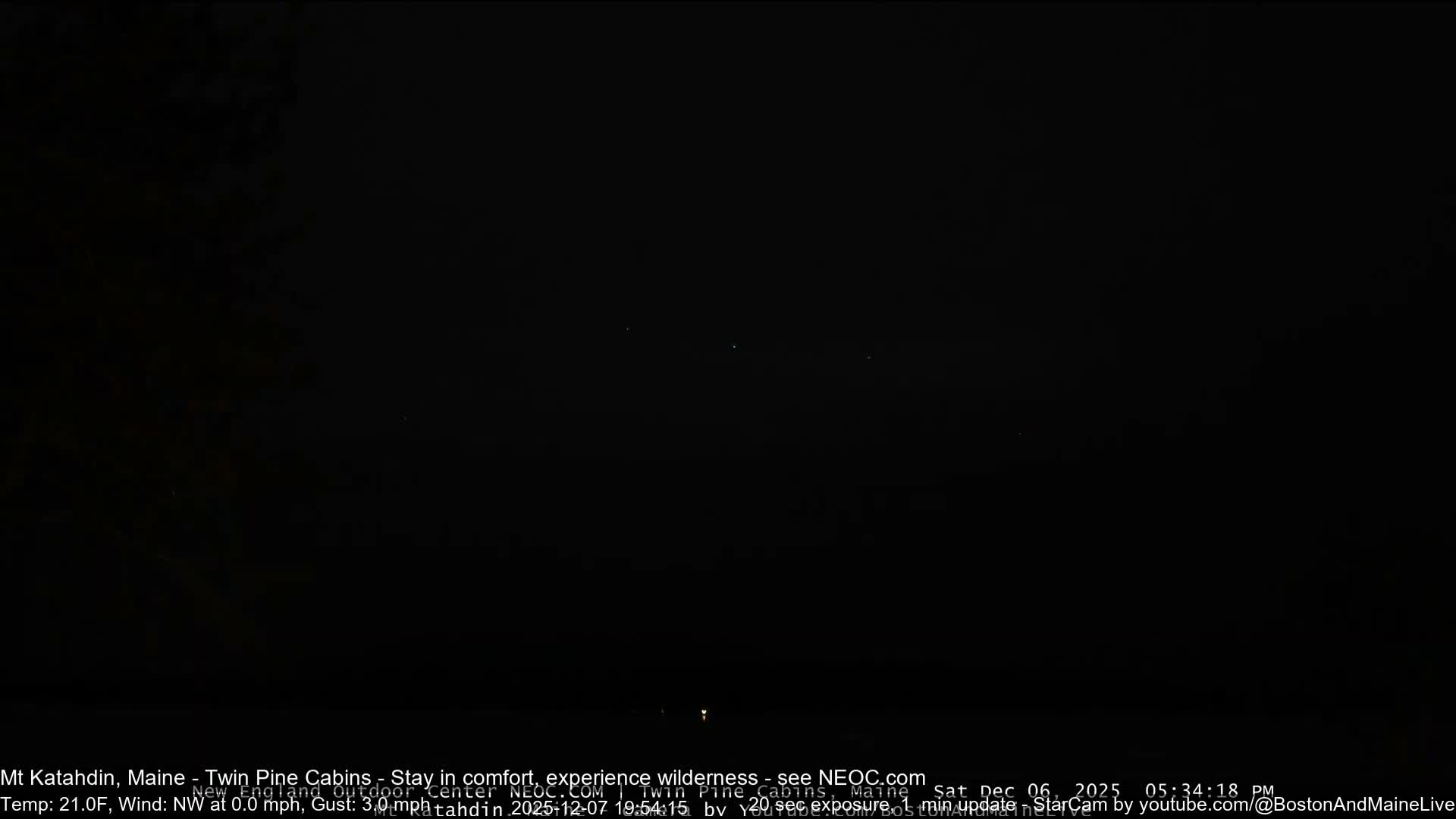 Mt Katahdin Live Cam - Millinocket, Maine, USA