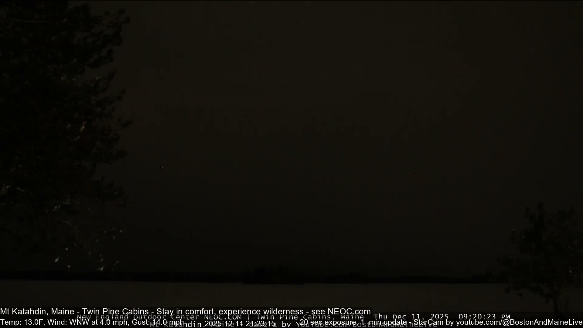 Mt Katahdin Live Cam - Millinocket, Maine, USA