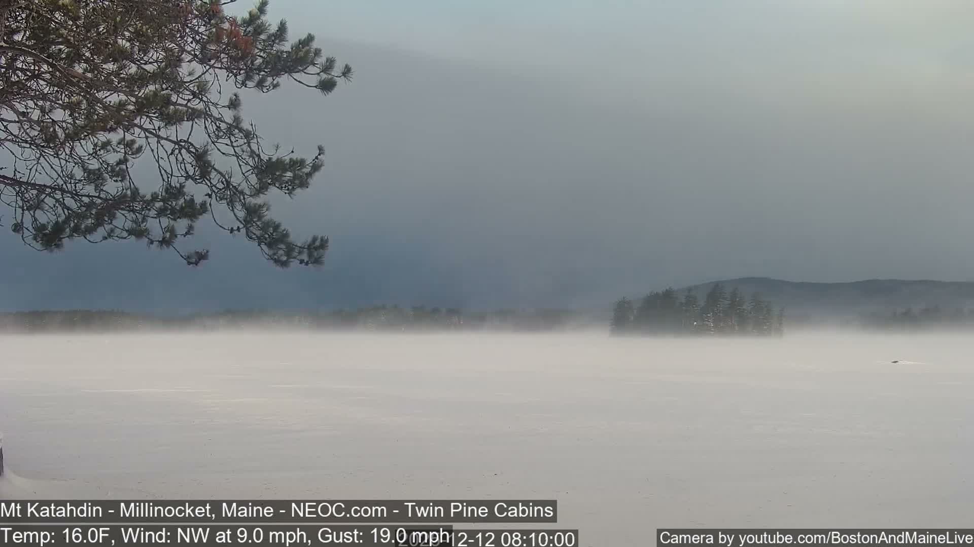 Mt Katahdin Live Cam - Millinocket, Maine, USA
