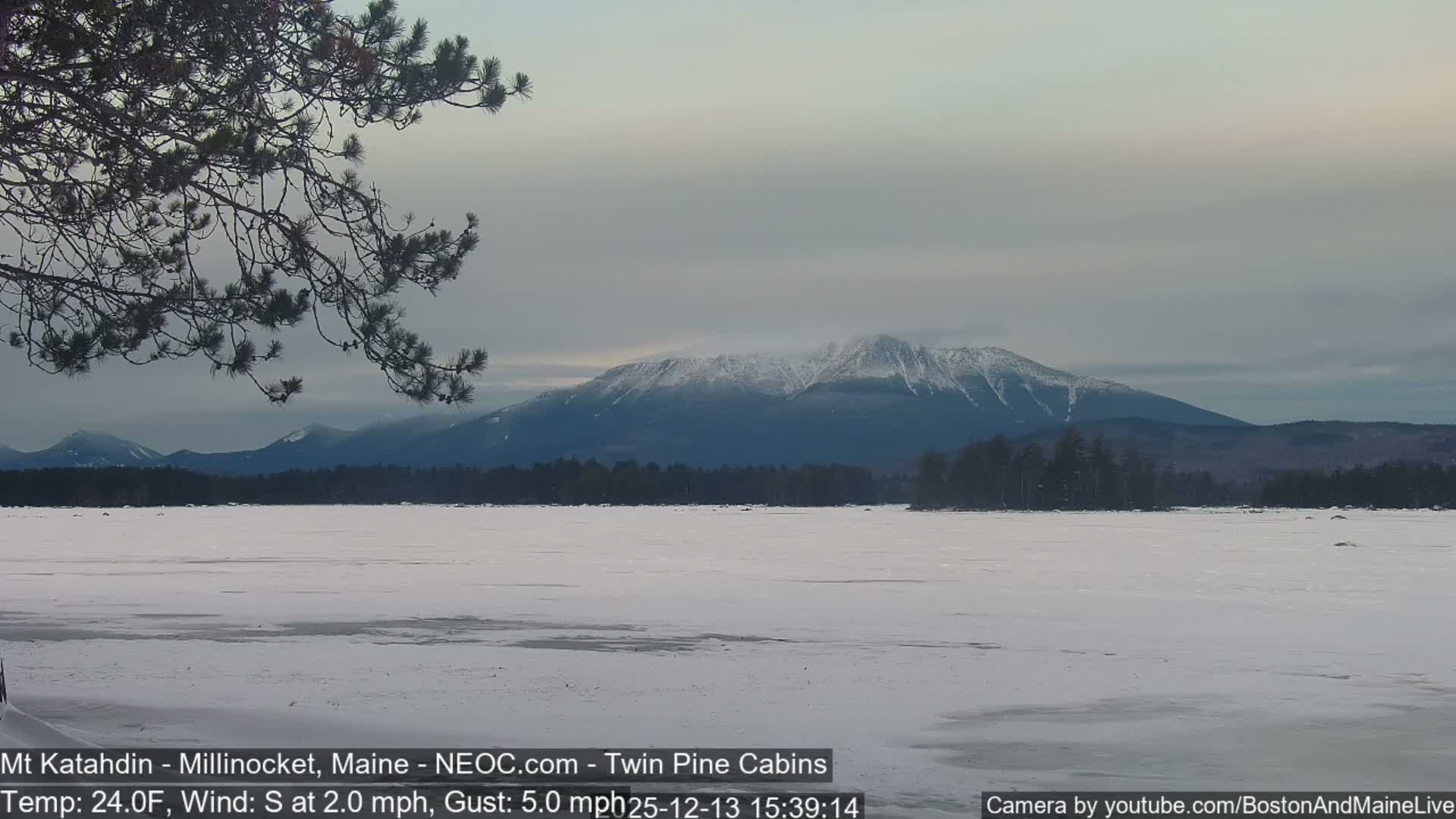 Mt Katahdin Live Cam - Millinocket, Maine, USA