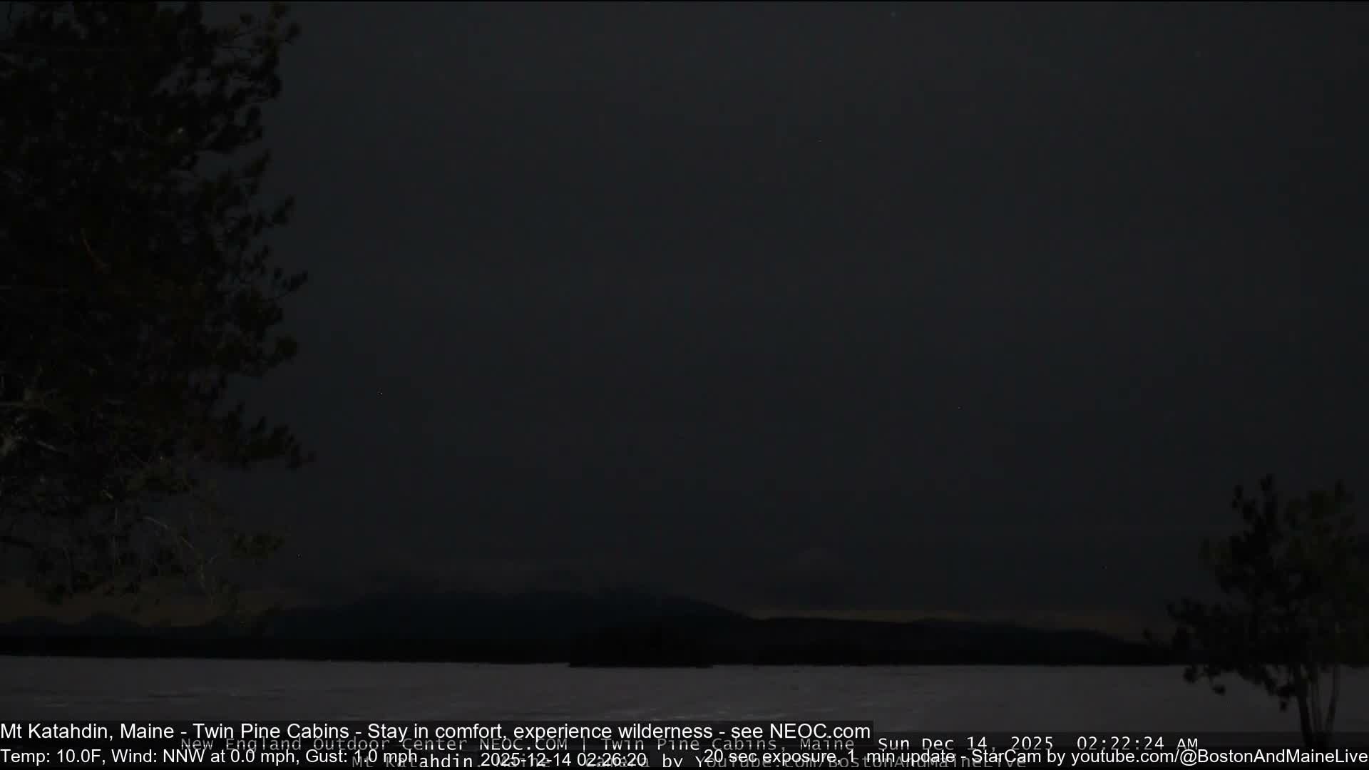 Mt Katahdin Live Cam - Millinocket, Maine, USA