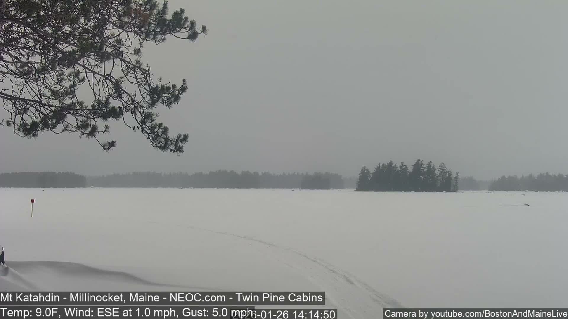Mt Katahdin Live Cam - Millinocket, Maine, USA