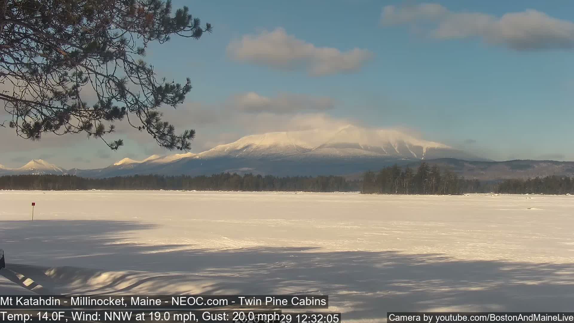 Mt Katahdin Live Cam - Millinocket, Maine, USA