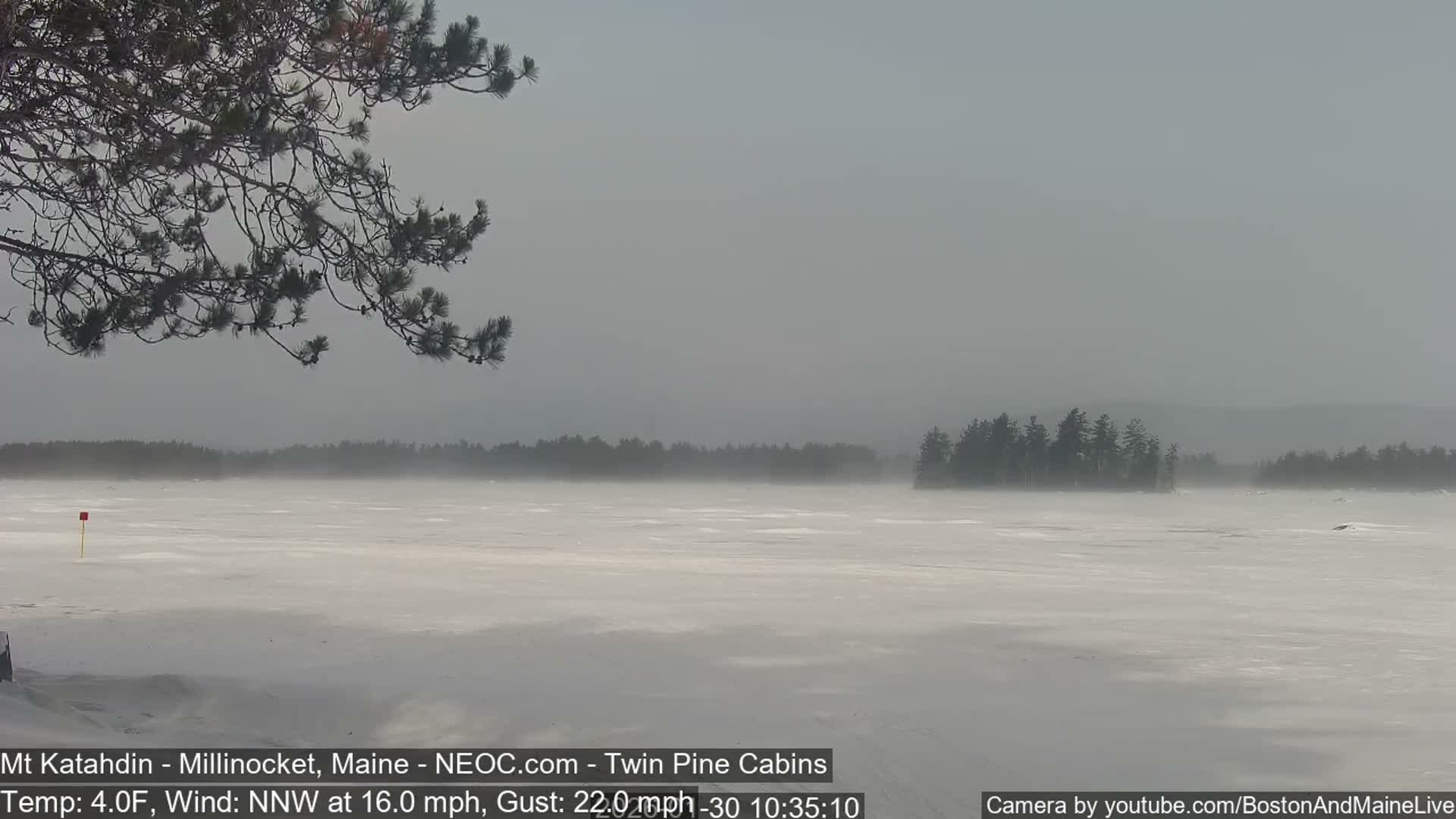 Mt Katahdin Live Cam - Millinocket, Maine, USA