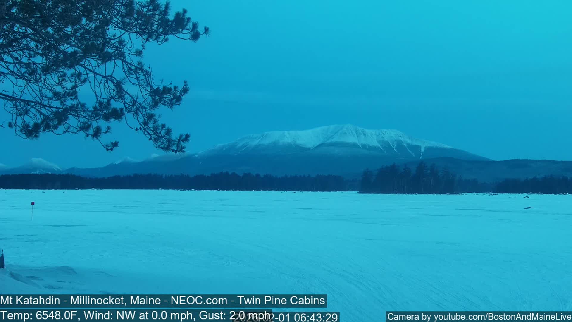 Mt Katahdin Live Cam - Millinocket, Maine, USA