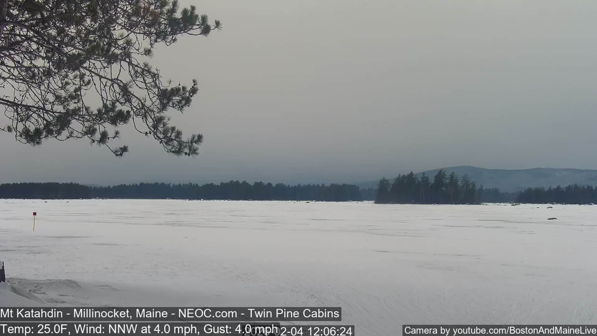 Mt Katahdin Live Cam - Millinocket, Maine, USA