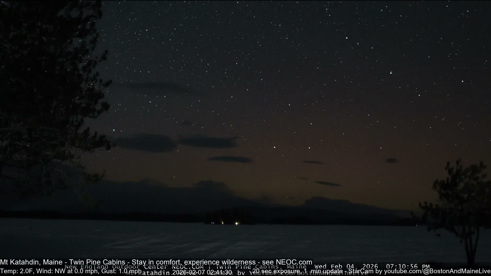 Mt Katahdin Live Cam - Millinocket, Maine, USA