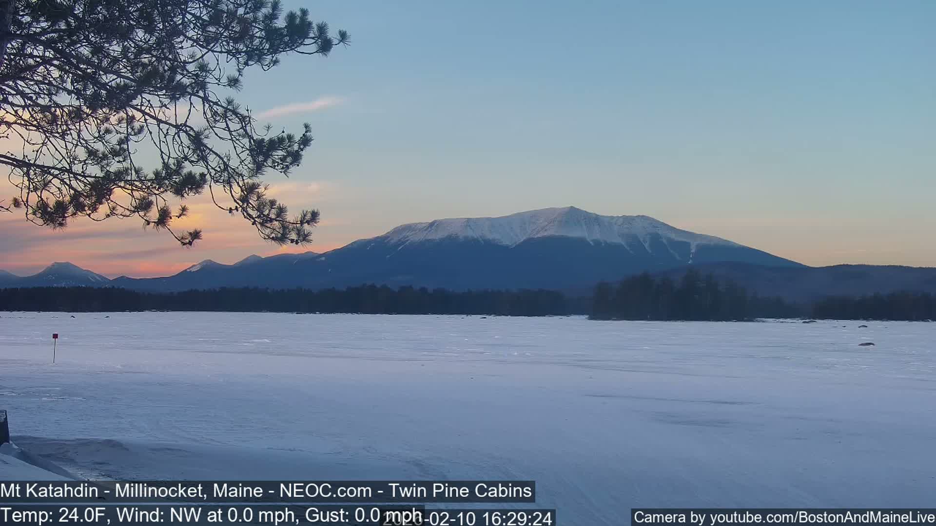 Mt Katahdin Live Cam - Millinocket, Maine, USA